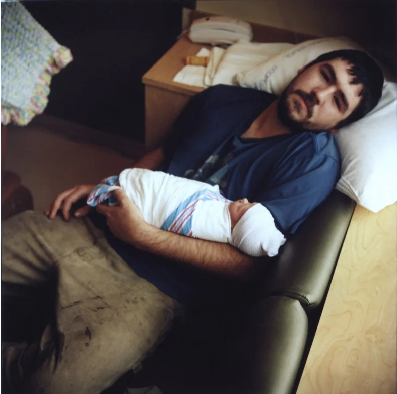  Dale and his first baby, Jalynn 