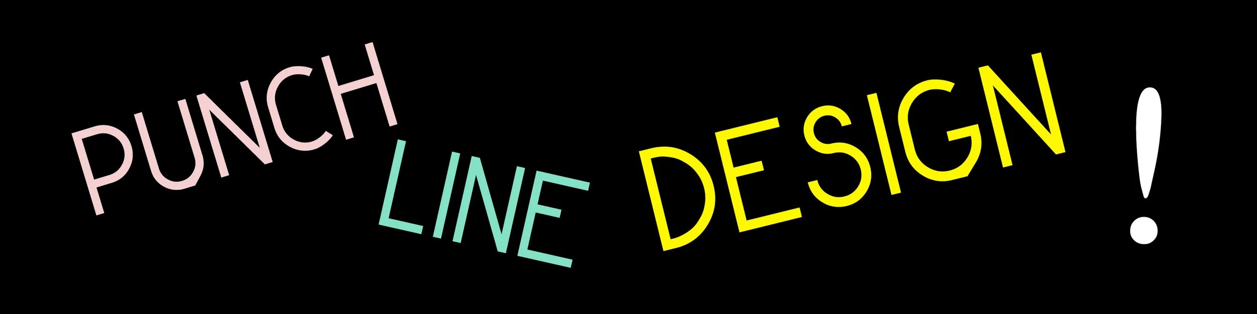 punch line design etsy store banner