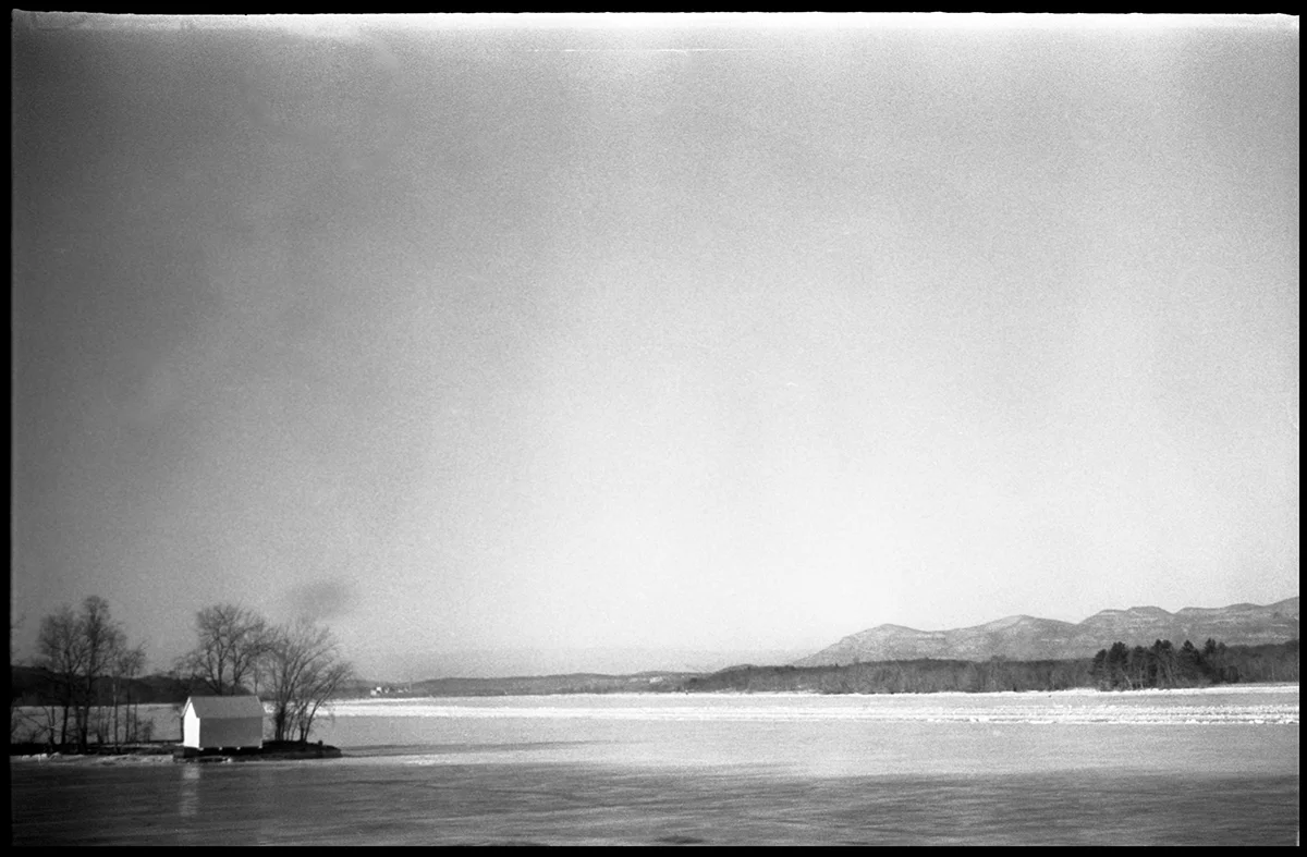 White Boat House | Hudson River, outside of Hudson NY