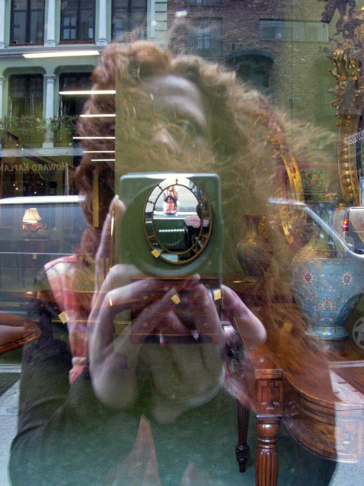 Self Portrait, Broadway, New York City