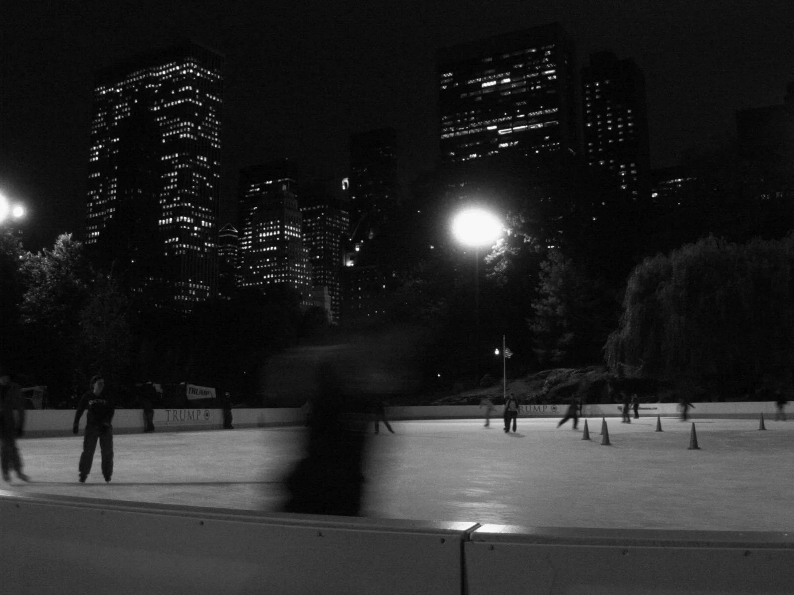 Skating Rink at Central Park, New York City
