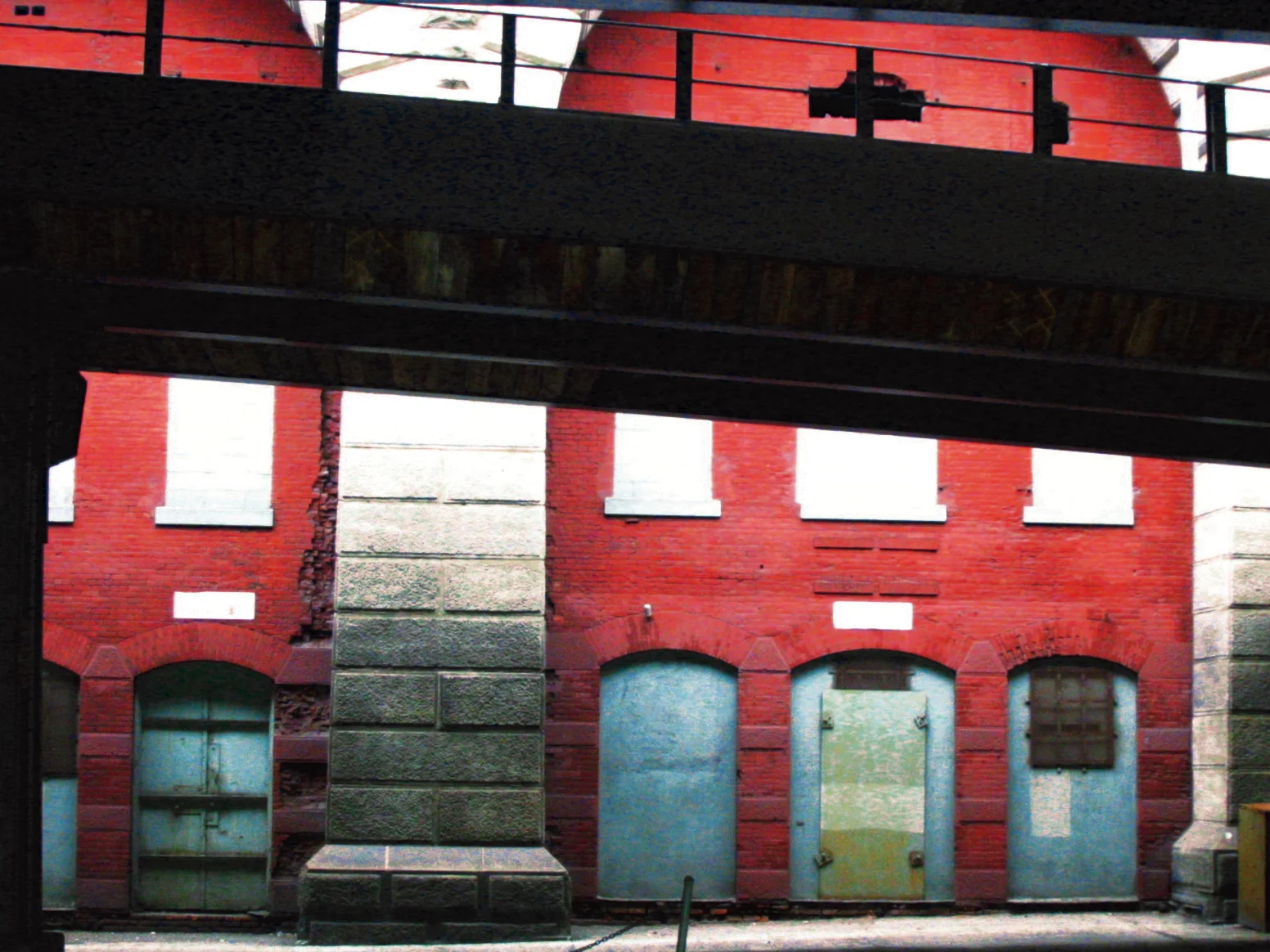 Under the Brooklyn Bridge, New York City