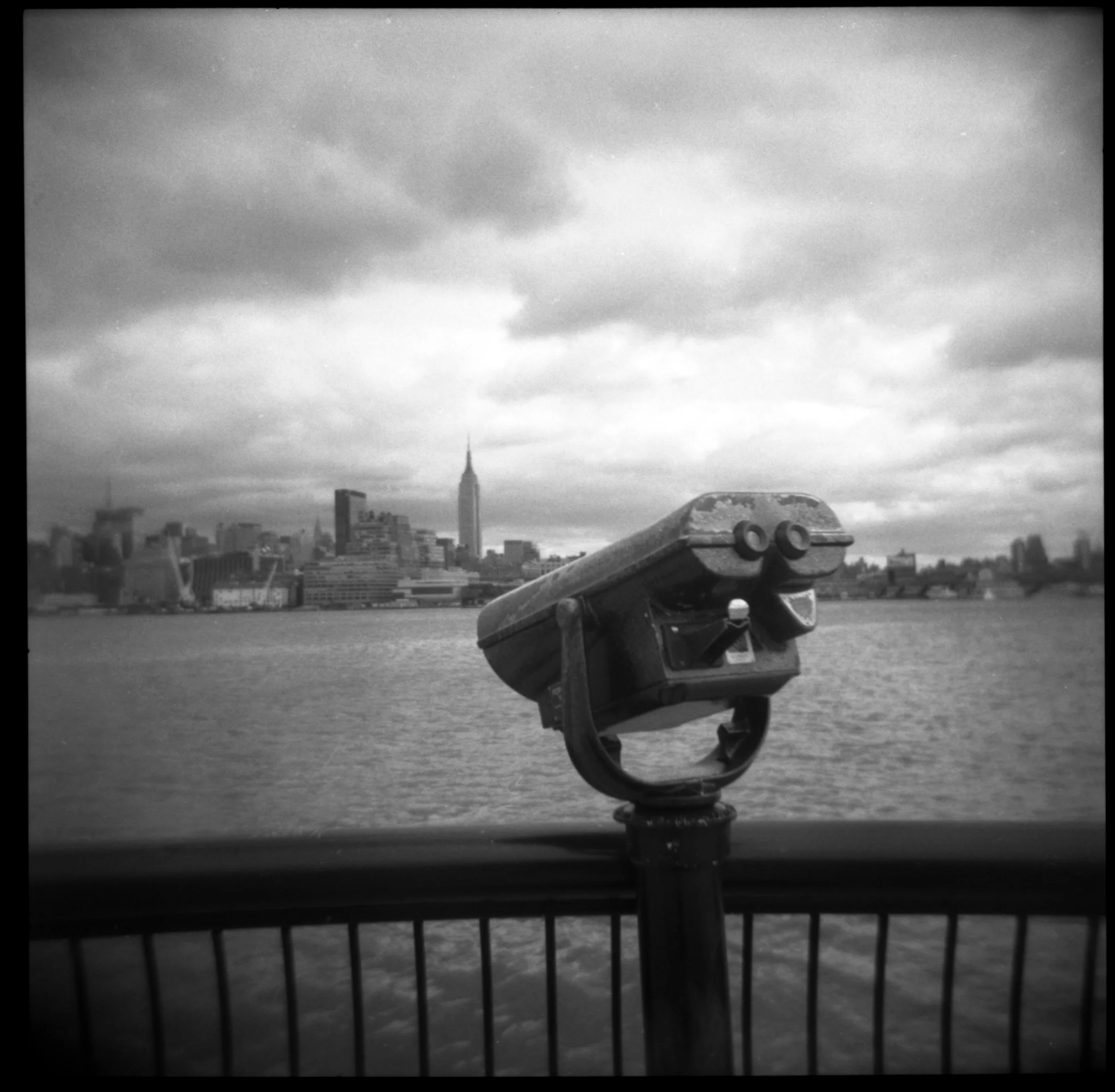 View of New York City from Hoboken New Jersey