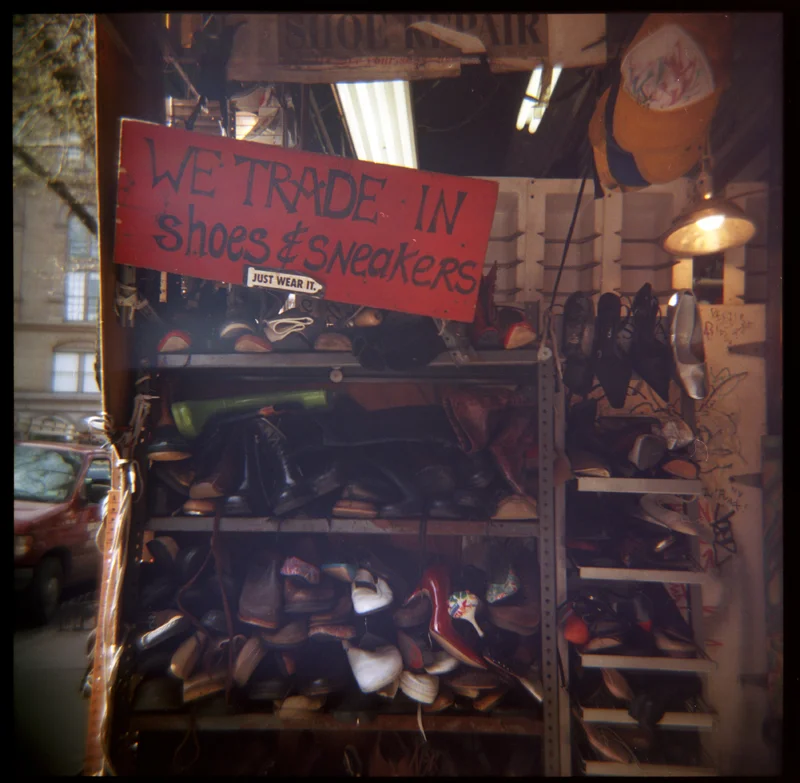 Shoes, St Marks Street, New York City