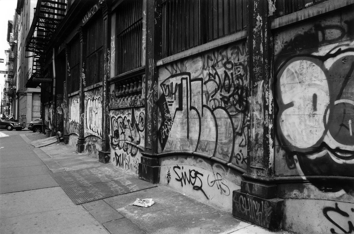 Corner of Canal & Mercer, New York City