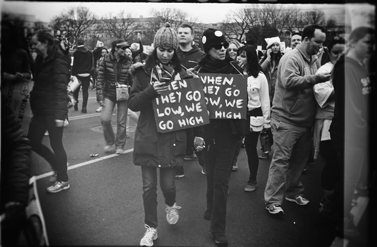 Mother/Daughter Women's March January 21, 2017, Washington DC