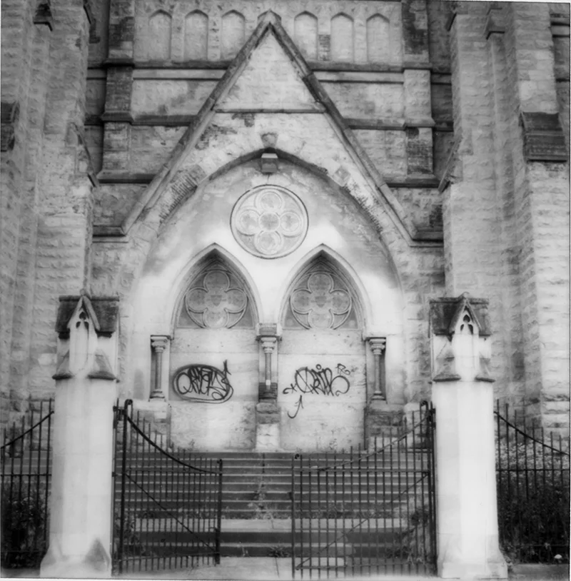 Dogma Church Doors 130 Larimer Ave. Pittsburgh PA