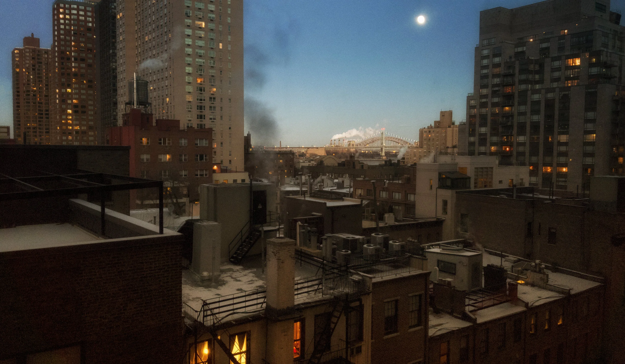 Full Moon Over Hell Gate