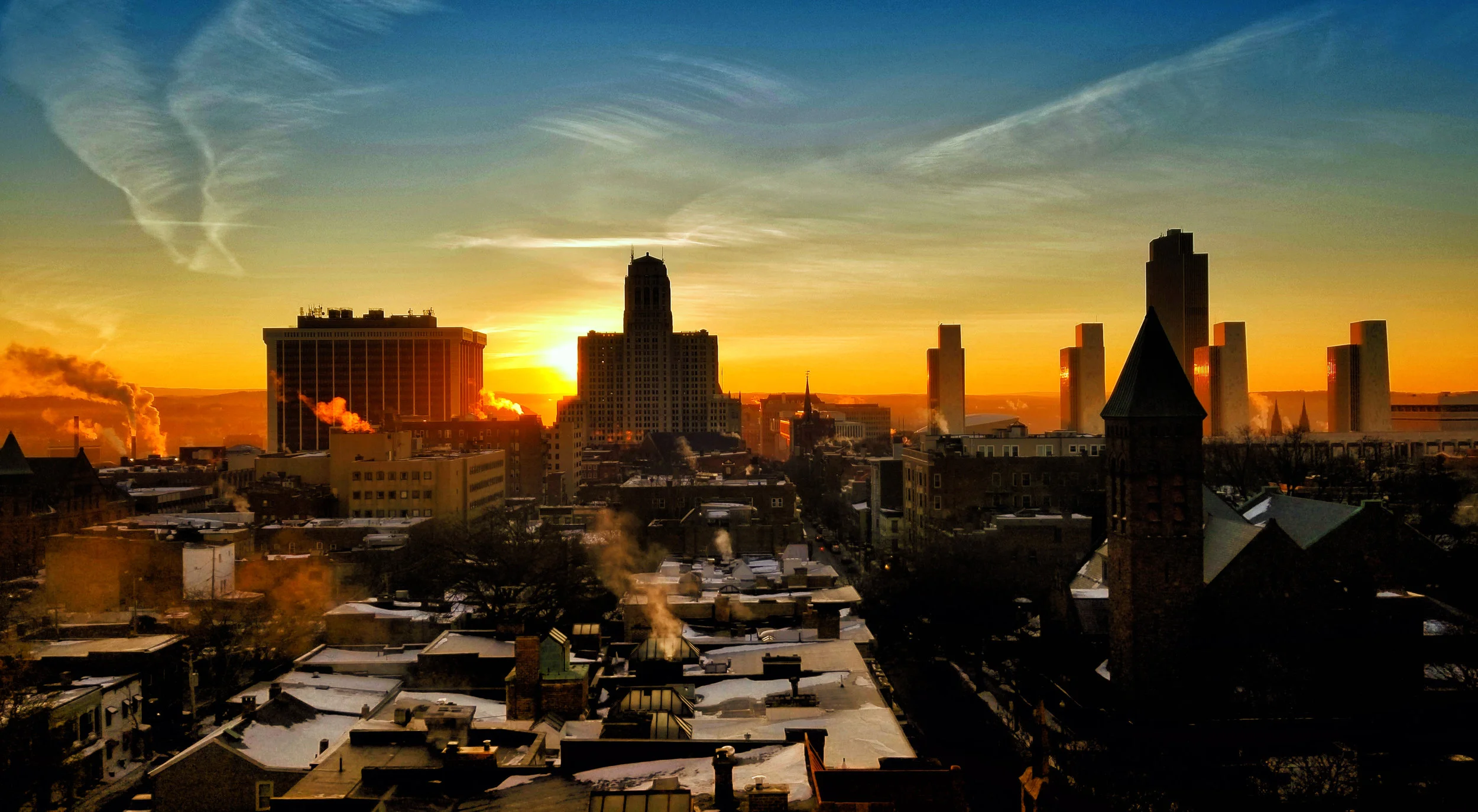 Sunrise Over Albany