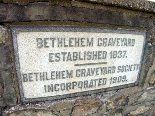 Bethlehem Graveyard | Western New Jersey near the PA border