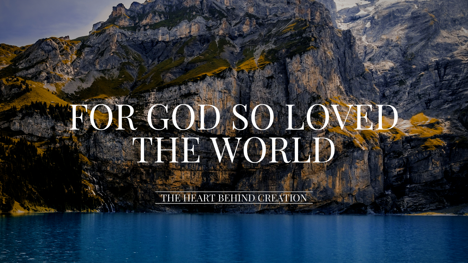 Redemption Church Sermon Series - 