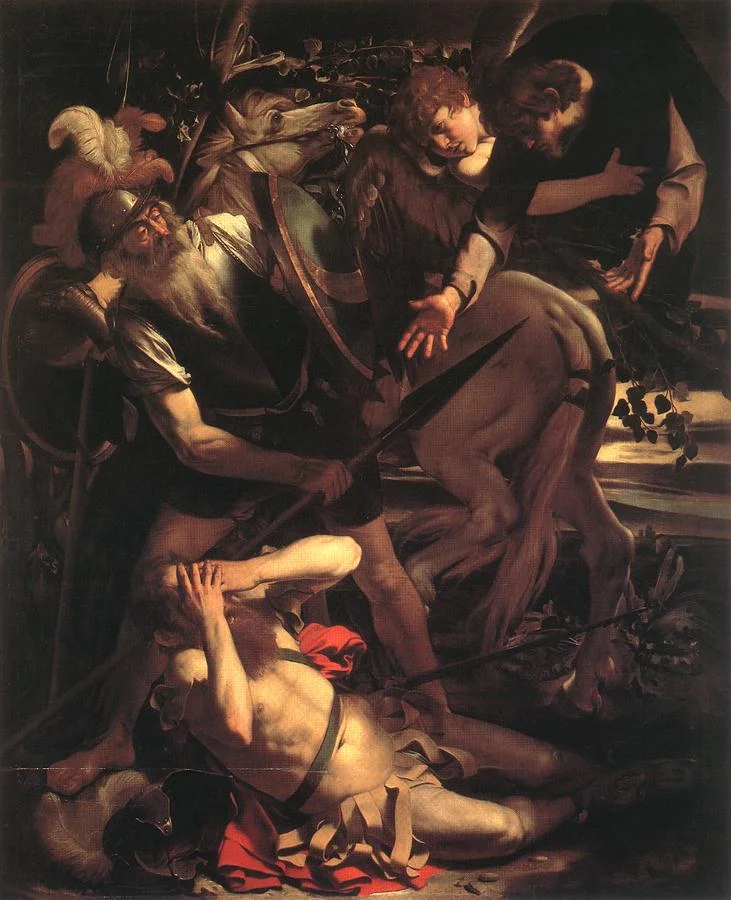 Michelangelo Merisi da Caravaggio, The Conversion of St. Paul , 1600