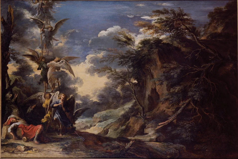 Salvator Rosa, Jacob’s Dream , 1665.