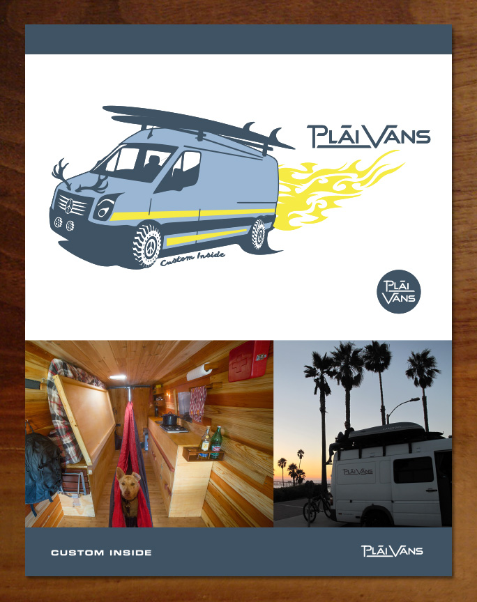 Play Vans logo, banding and t-shirt design