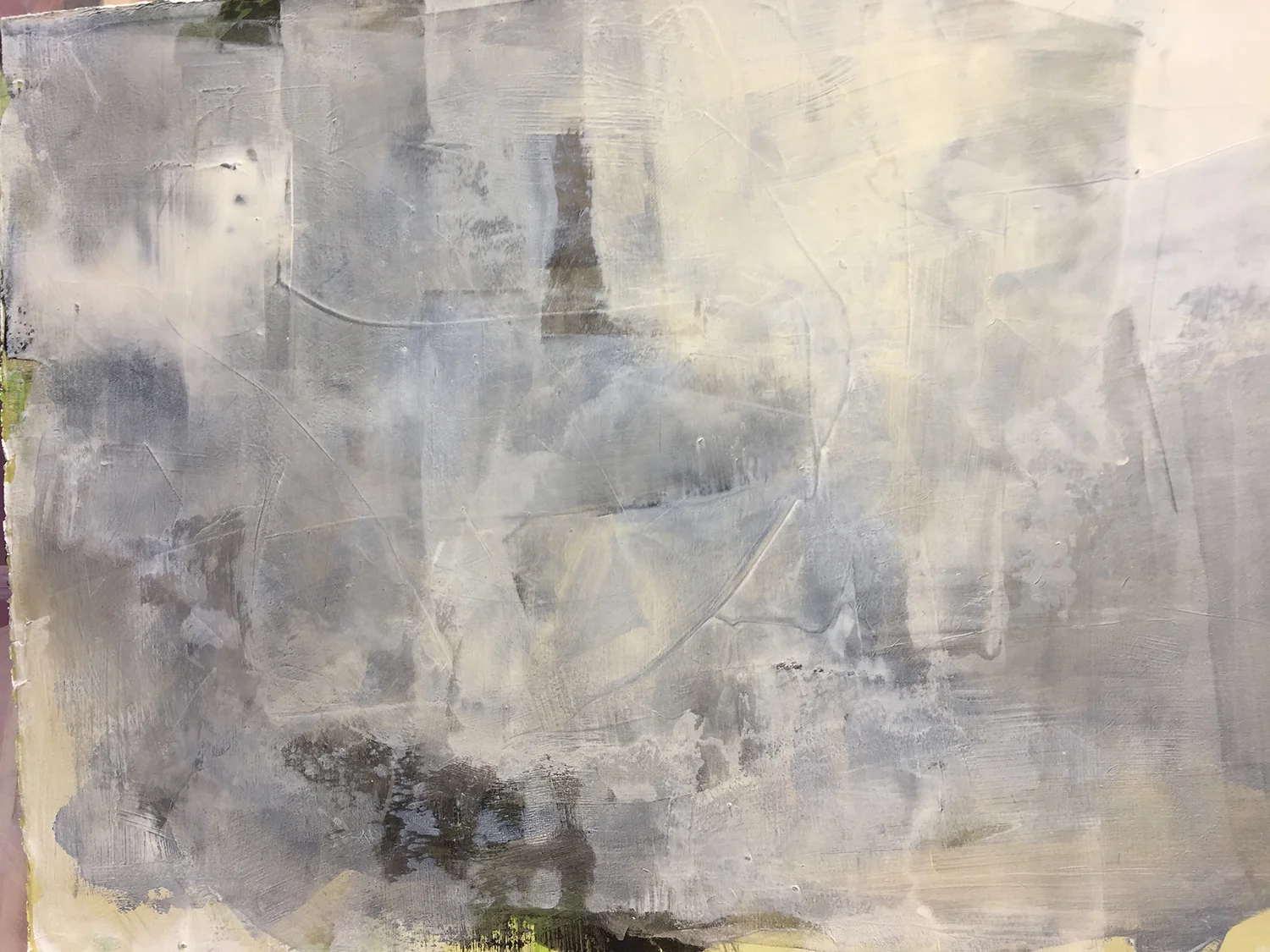 Alliteration #8 16” x 22” Sumin ink, acrylic on paper $335