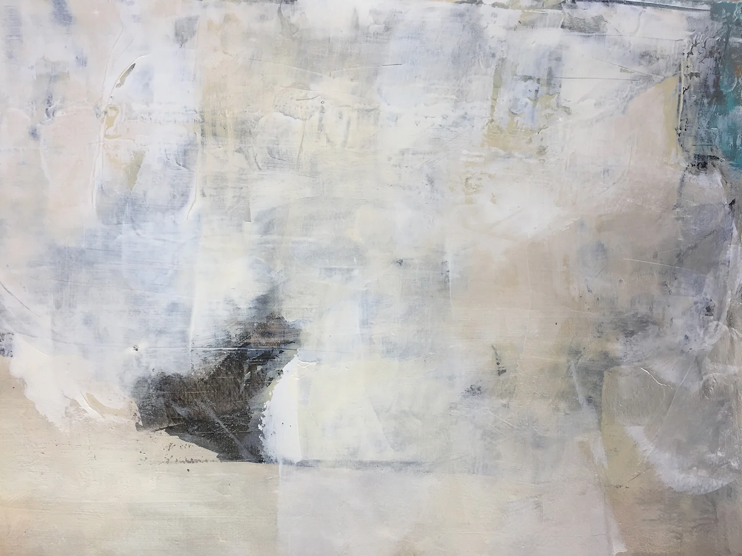 Alliteration #7 16” x 22” Sumin ink, acrylic on paper $335