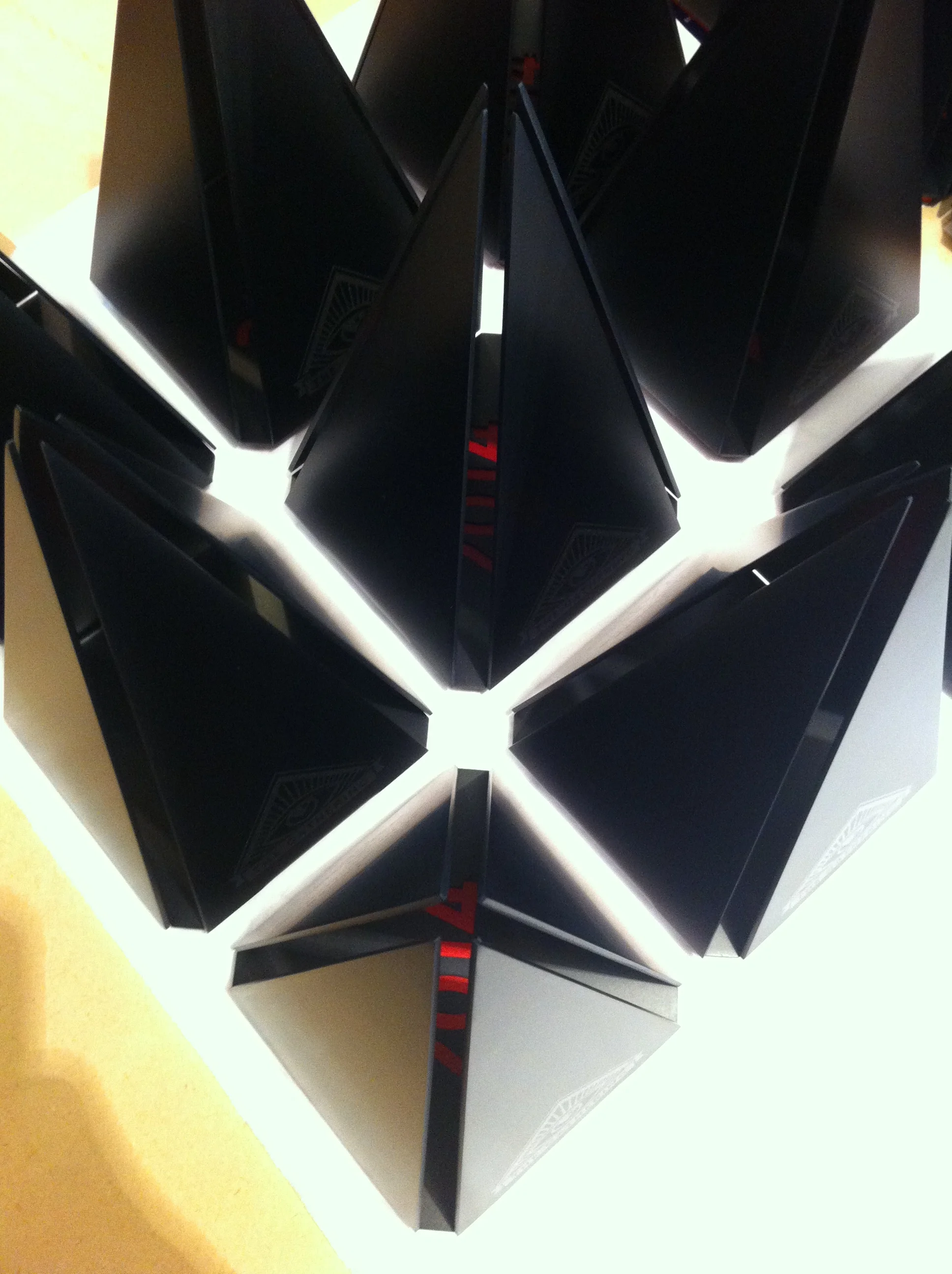 CULT Awards The Gathering custom trophy unique award modern pyramid design