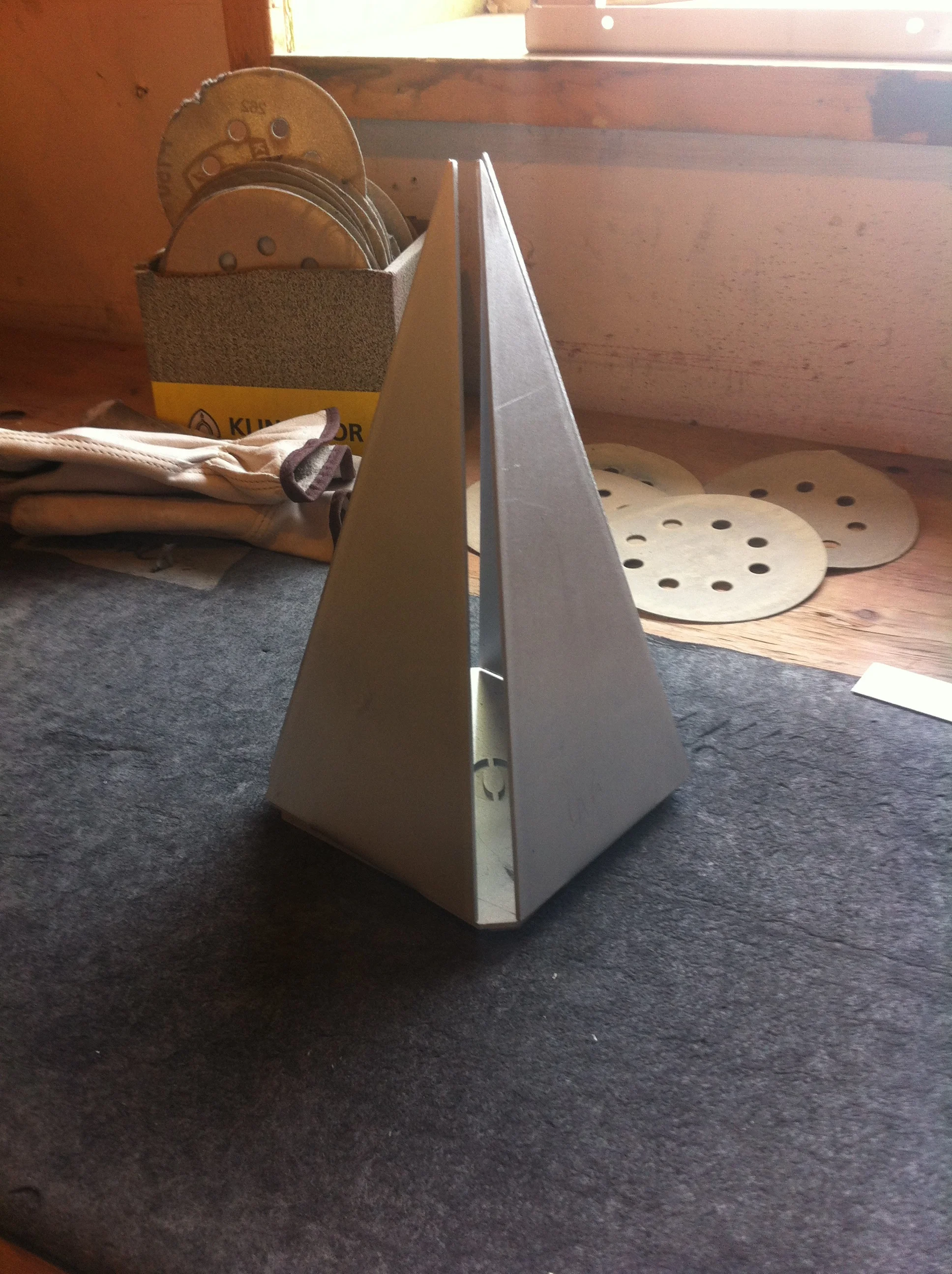 CULT Awards The Gathering custom trophy unique award modern pyramid design