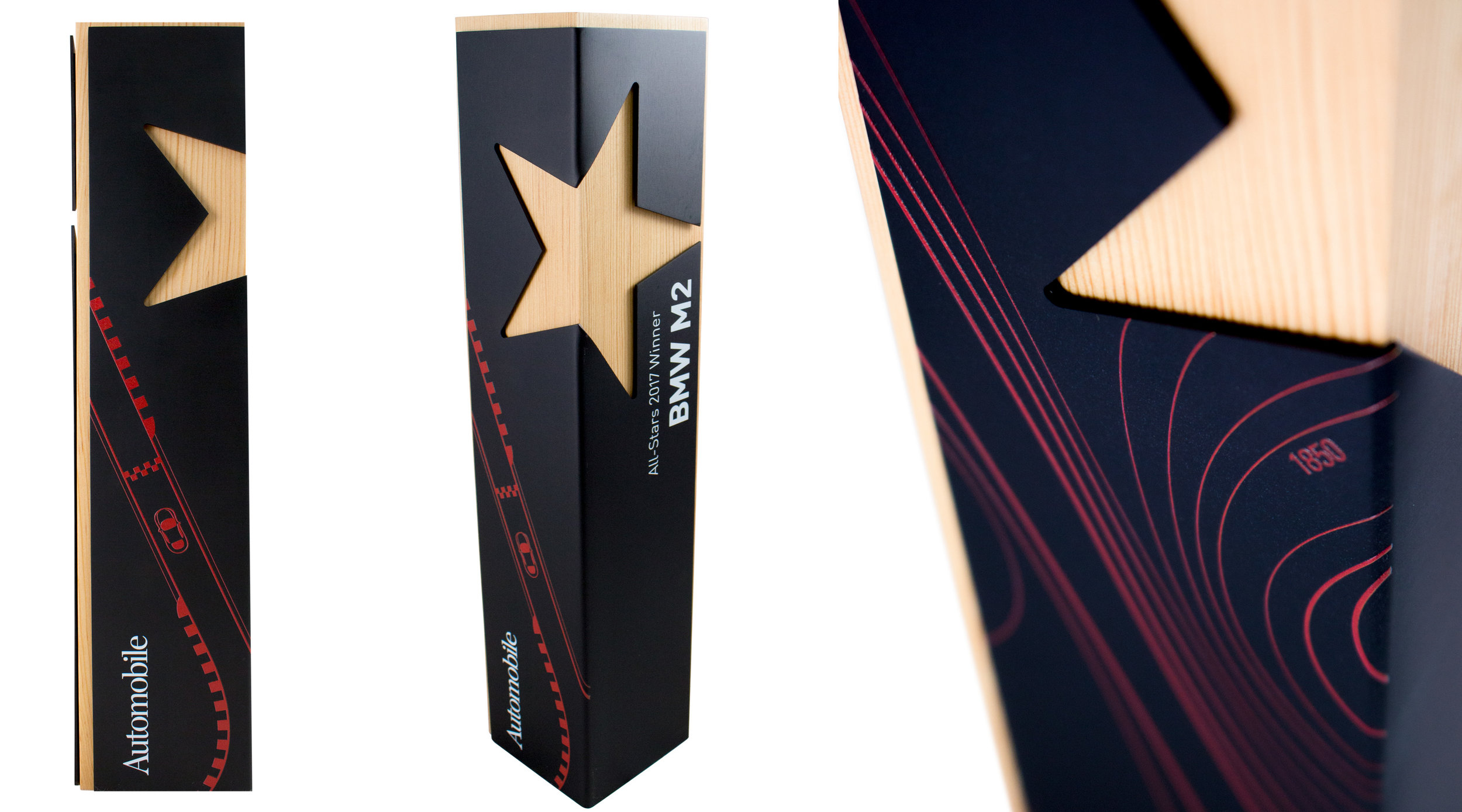 custom star award corporate achievement 