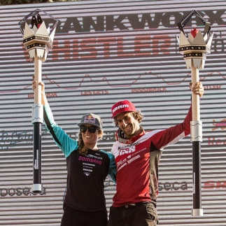 crankworx whistler custom sceptre winner trophy