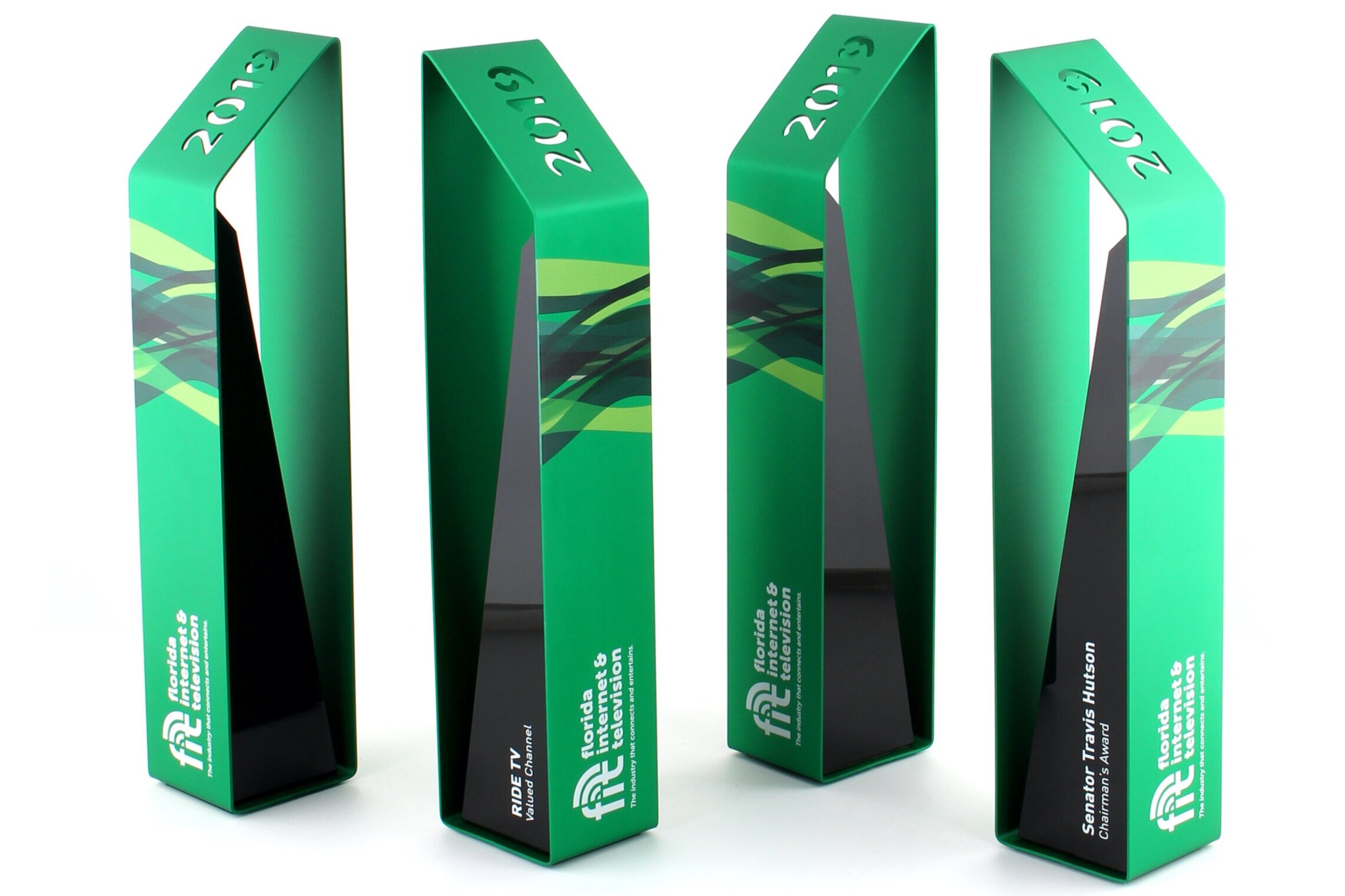 florida internet and television awards for valued customers tv trophies