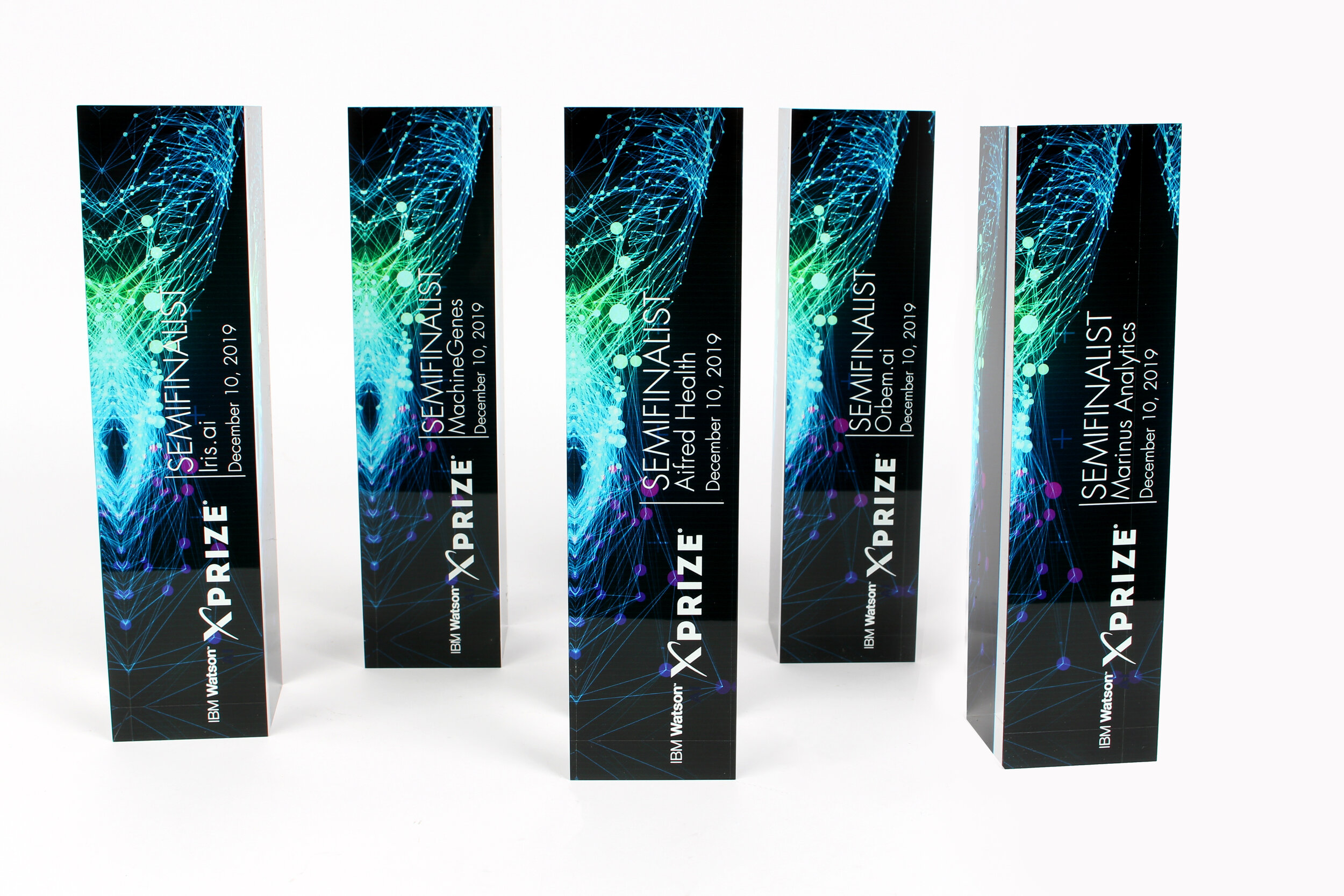 custom marketing and leadership awards for a corporate event conference