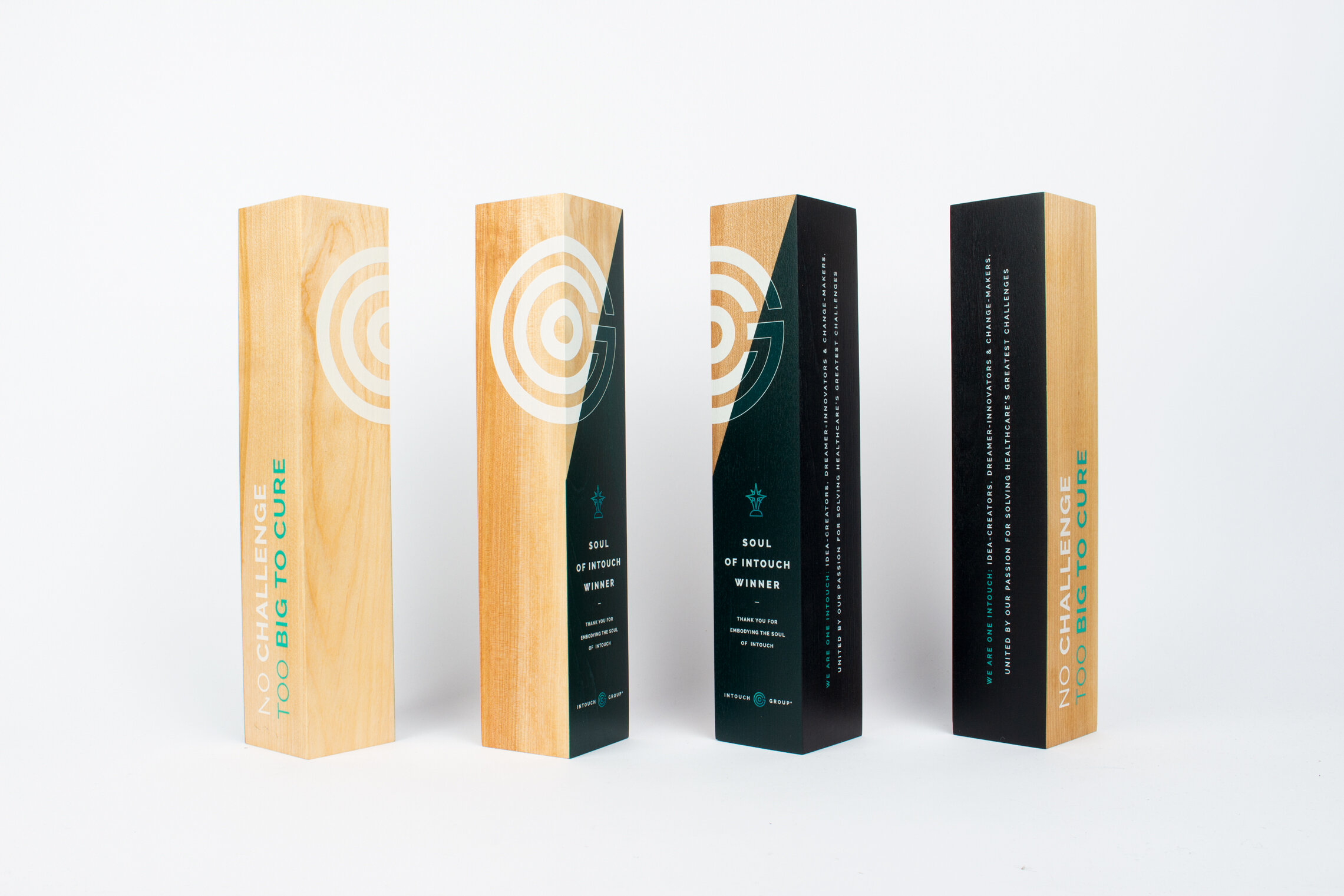 intouch group modern wooden awards