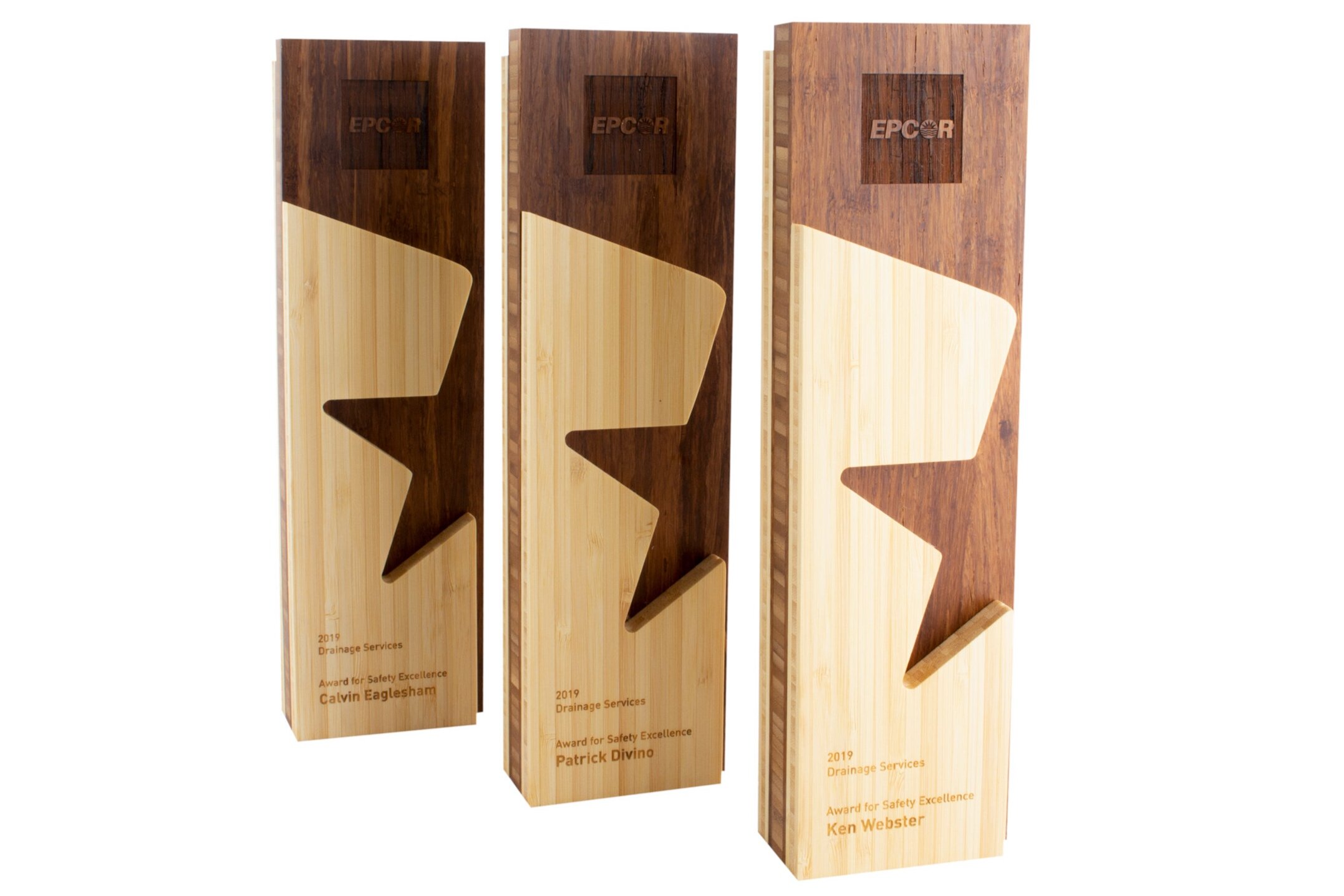 eco friendly star achievement awards employee recognition 