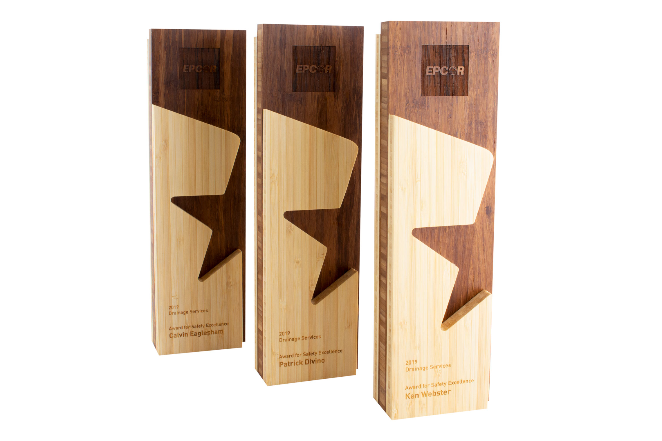 epcor custom star awards trophies eco