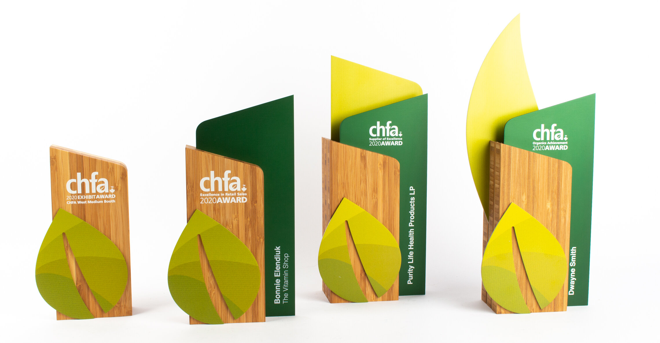 Canadian Health Food Association CHFA conference awards and trophies