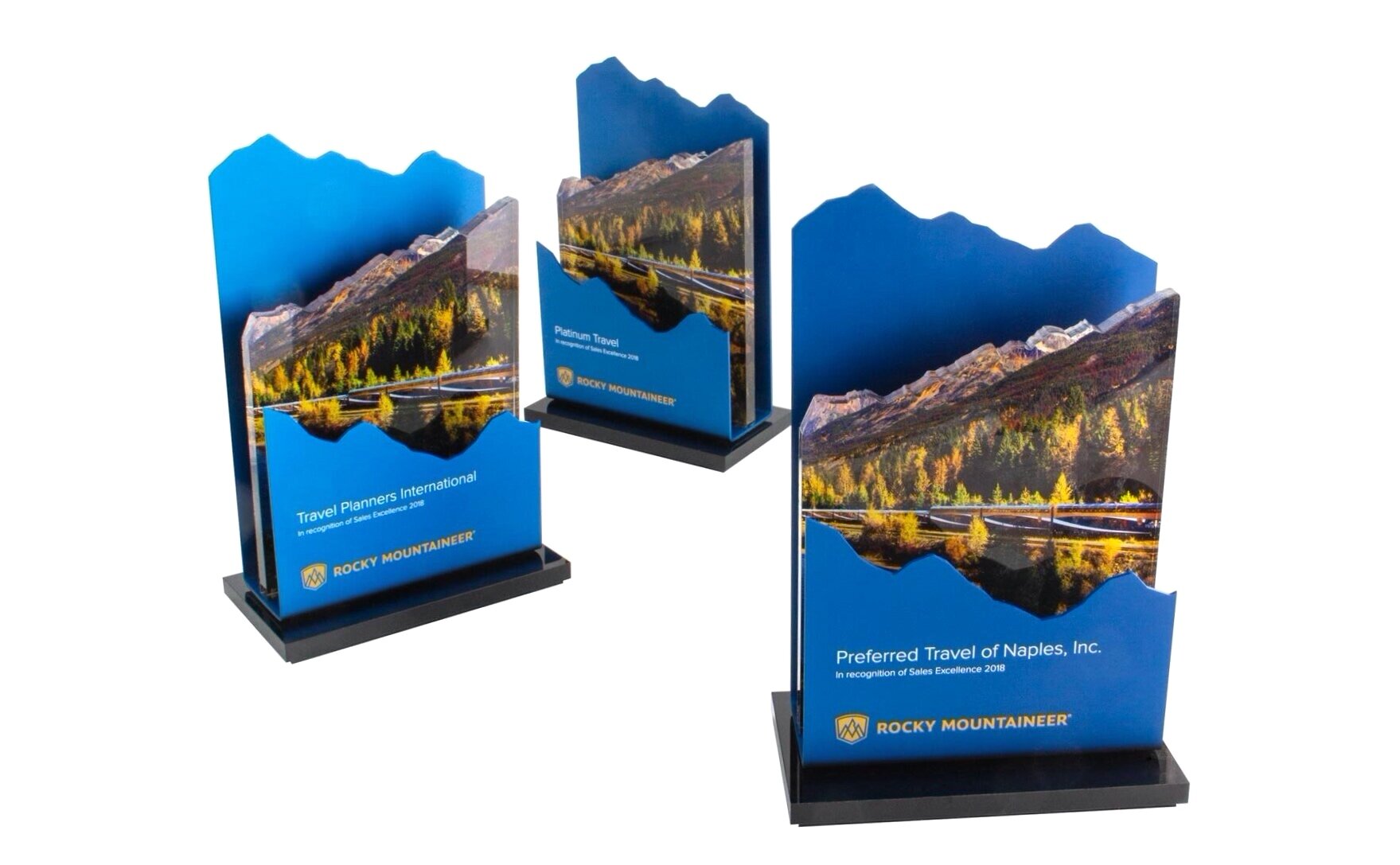 rocky mountaineer custom travel awards sales excellence 2