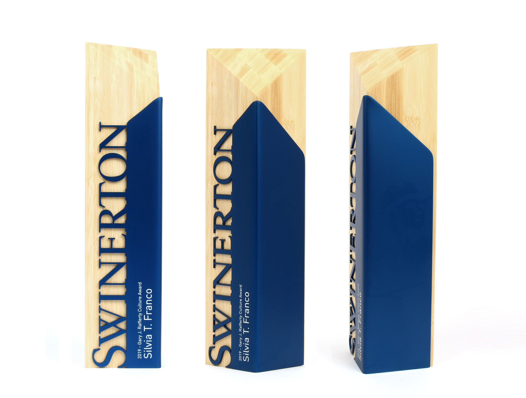 Swinerton Construction Company California USA custom awards trophies&nbsp;&nbsp;