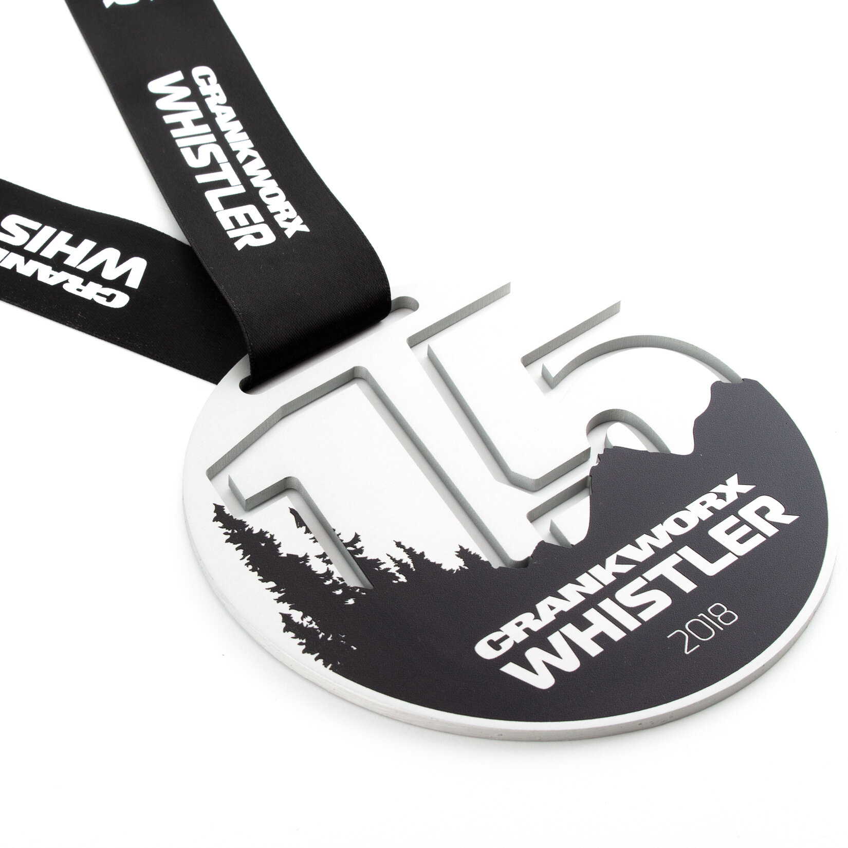 crankworx whistler custom mountain bike medals winner