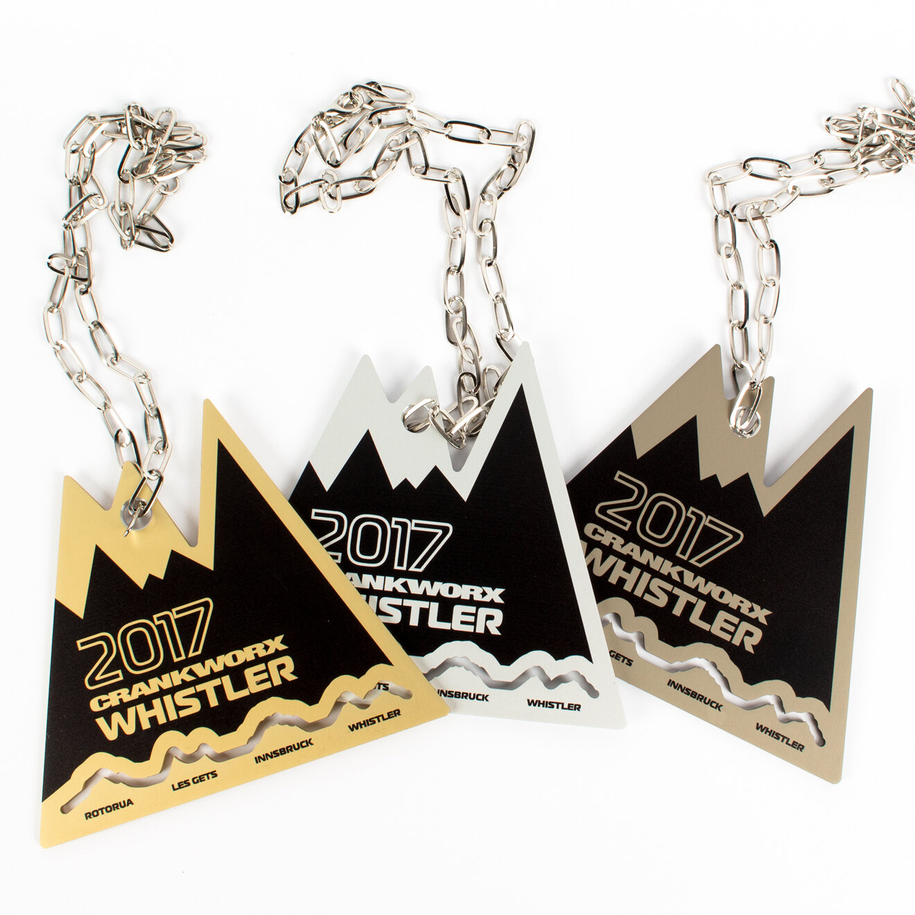 whistler crankworx 2017 custom medals
