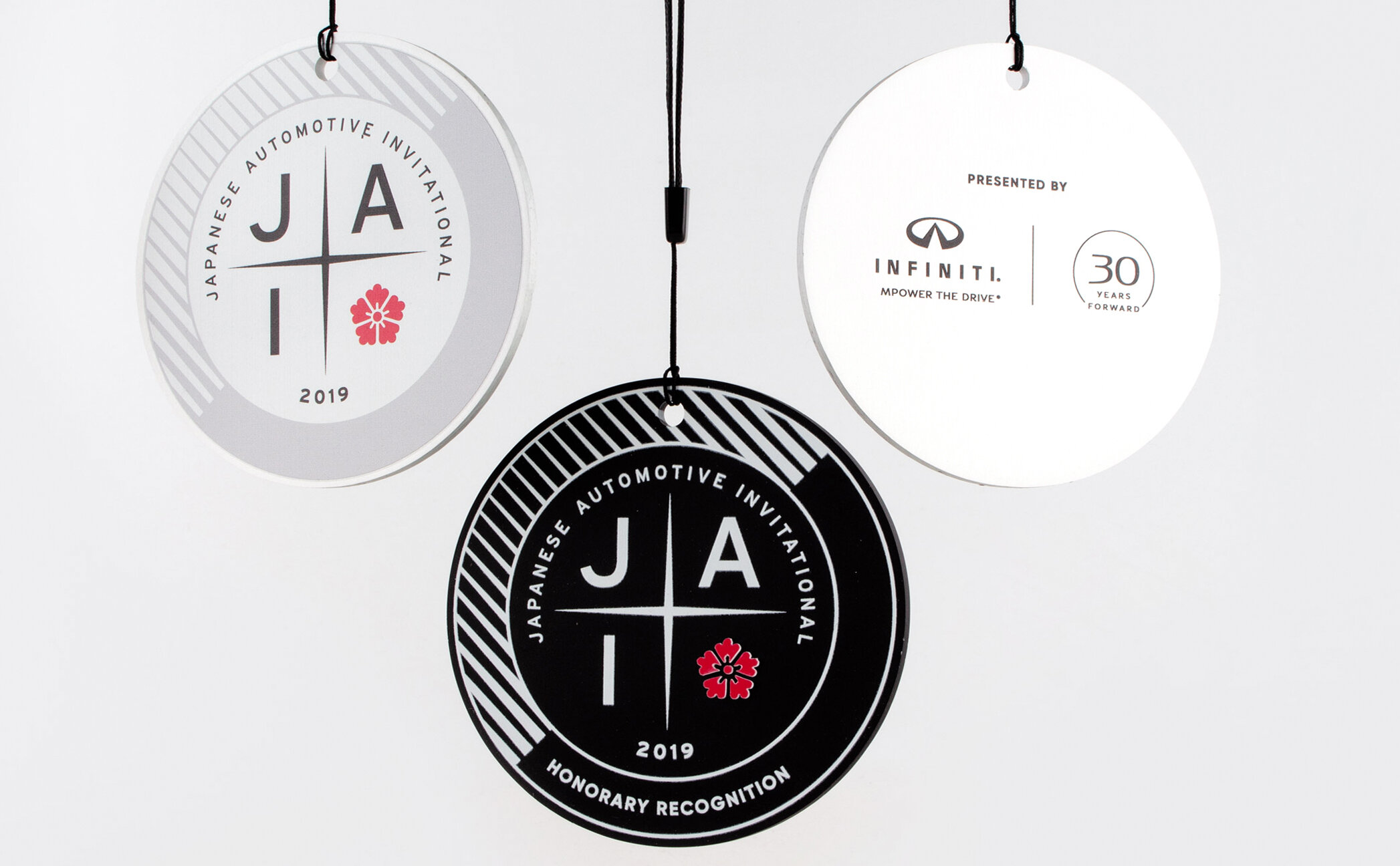 japanese automotive invitational custom medals