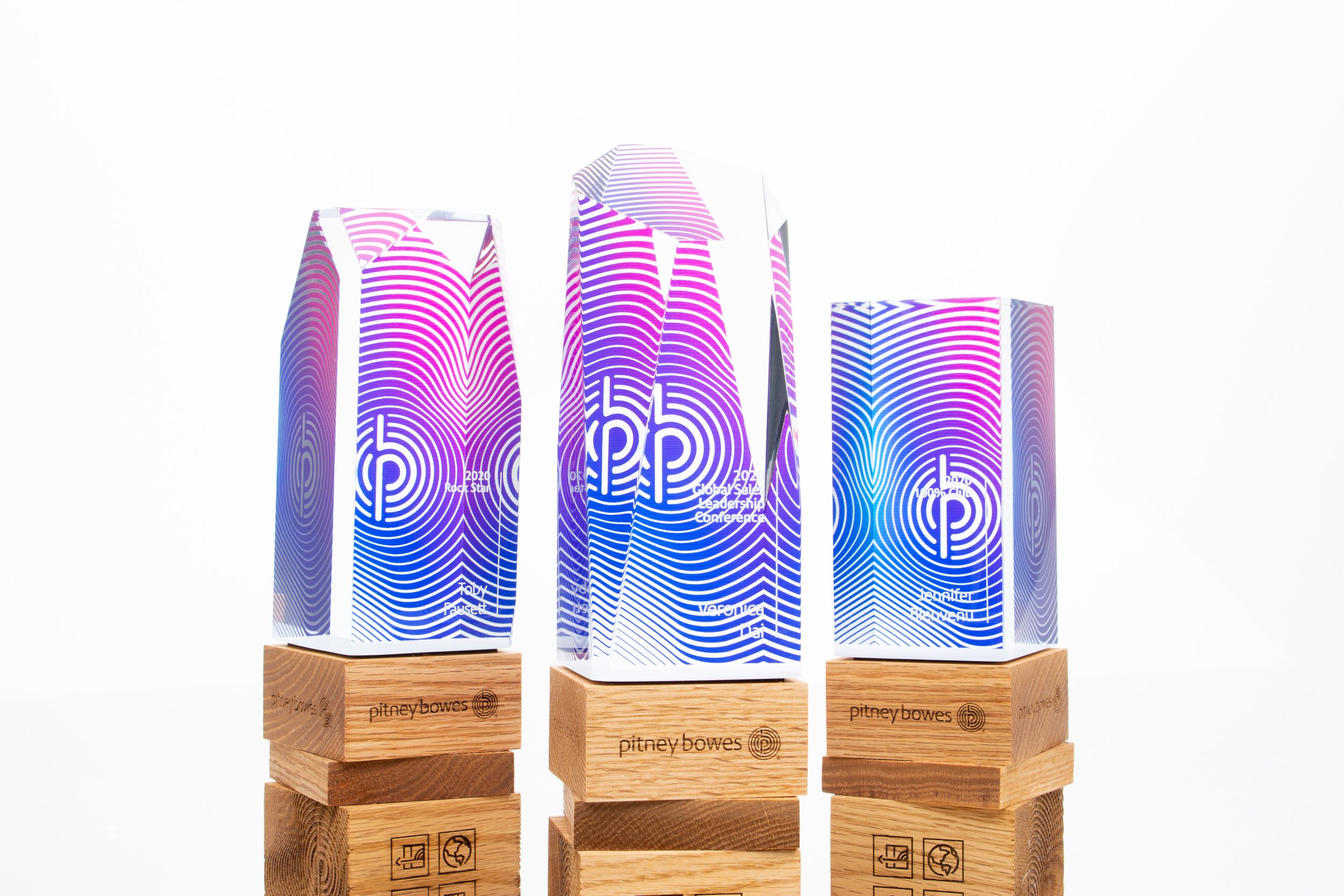 pitney-bowes-custom-awards-wooden-mix-materials 