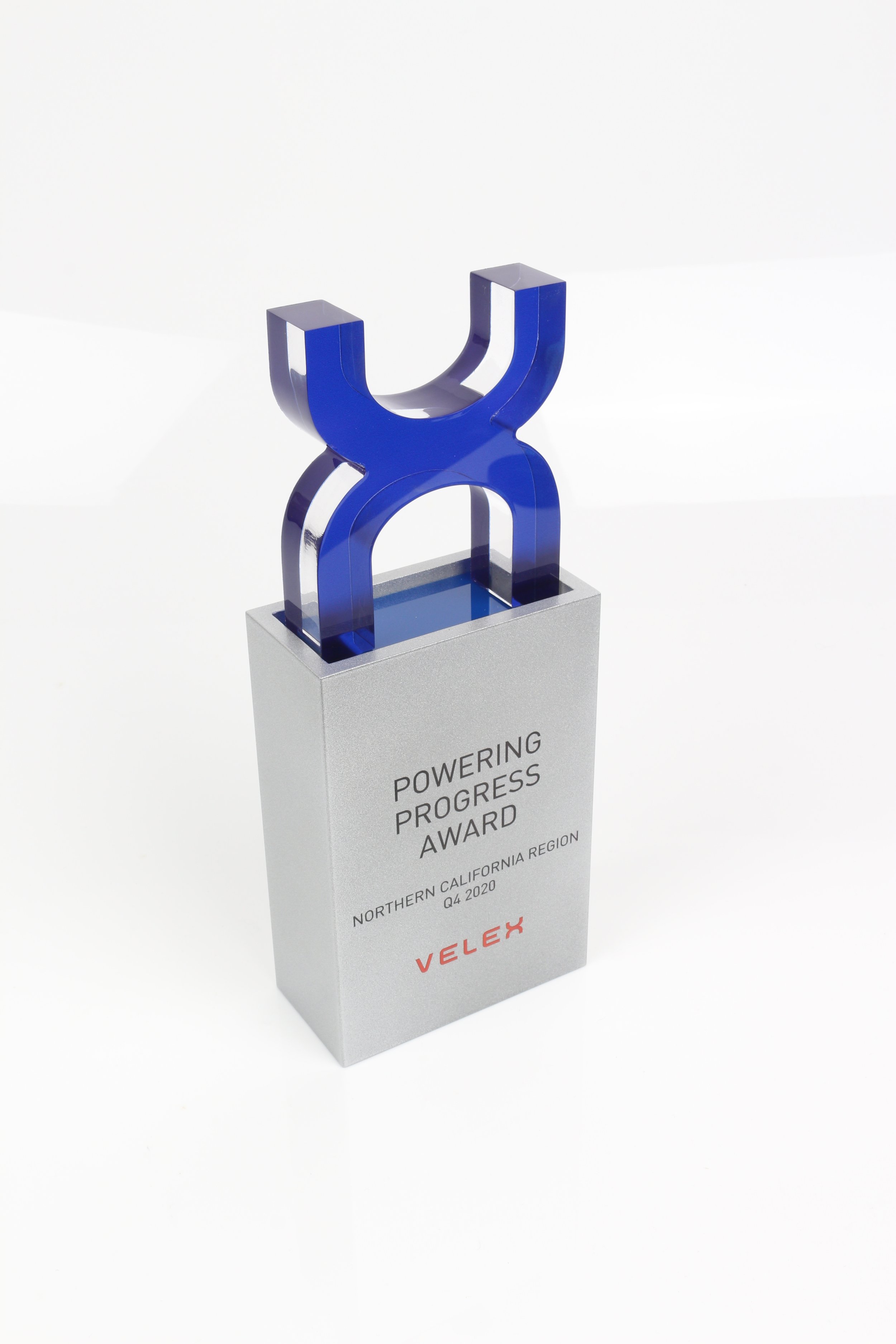 Custom designed and unique awards/trophies for corporate employee service recognition. Long term service awards. 