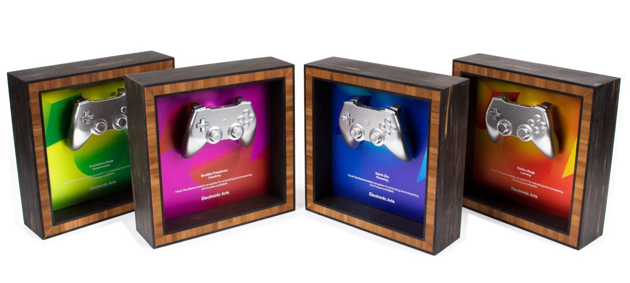 ea intern appreciation awards custom 3d printed gaming controller