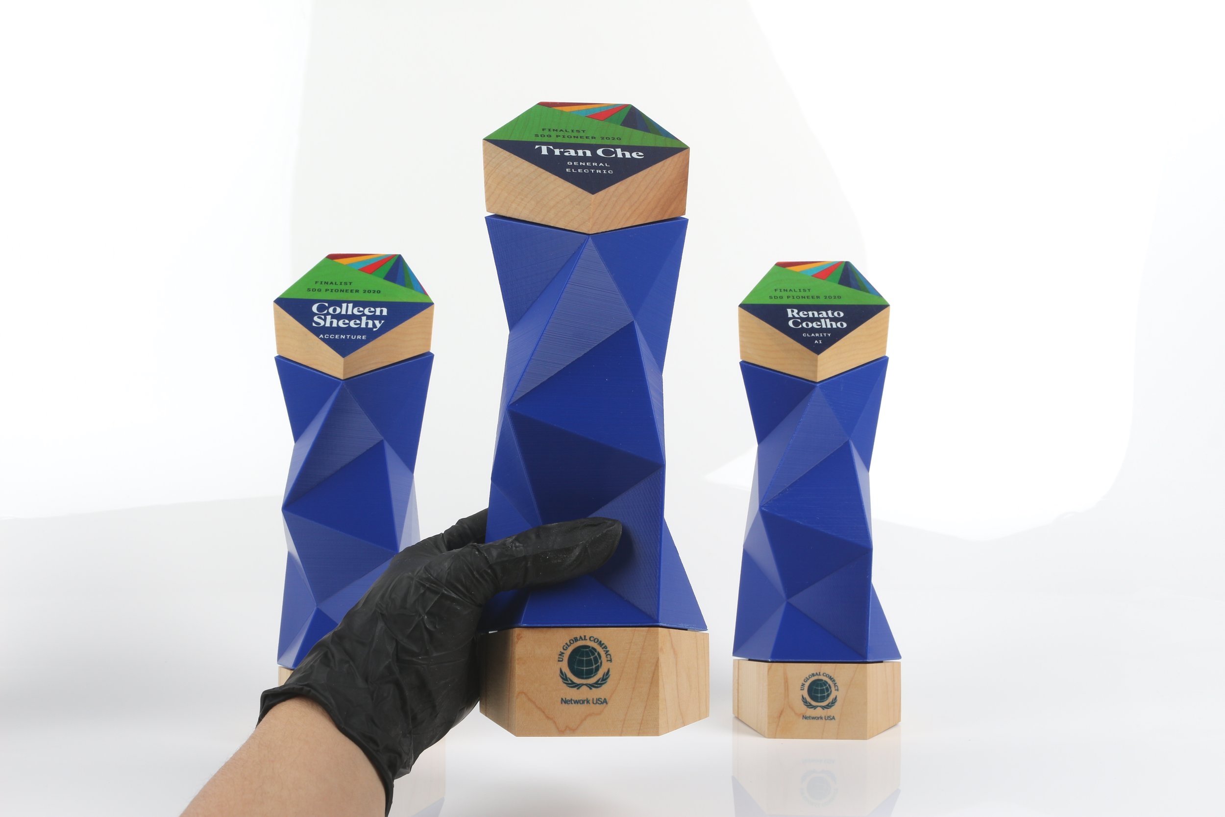 united-nations-global-compact-pioneer-awards-3d-printed-PLA