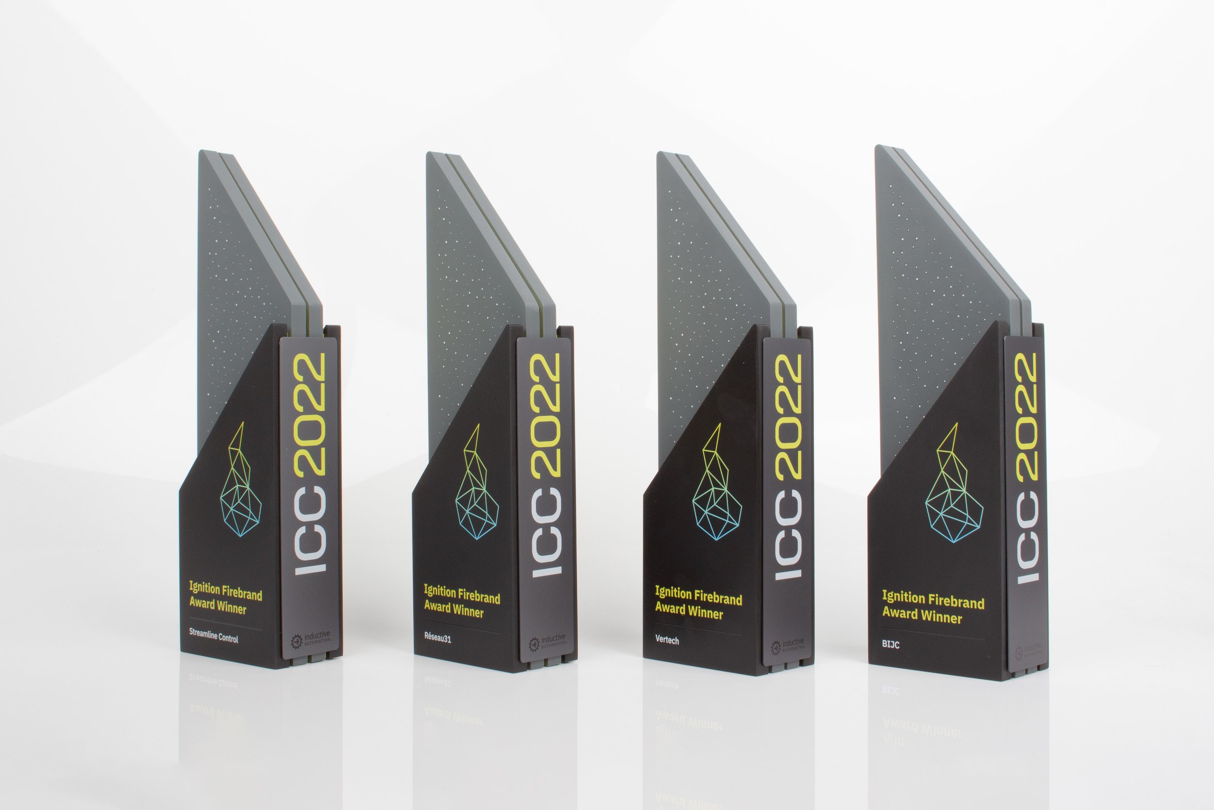 Custom design and created winners trophies for Inudctive Automation.jpg