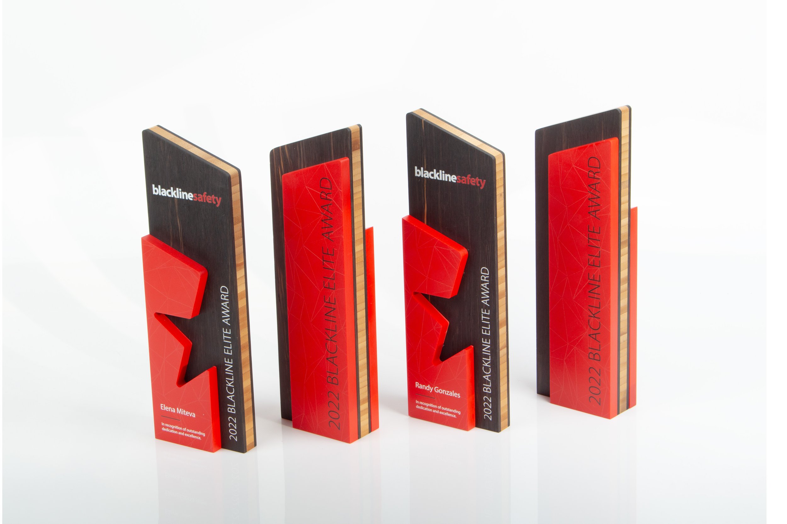 Blackline safety unique custom awards