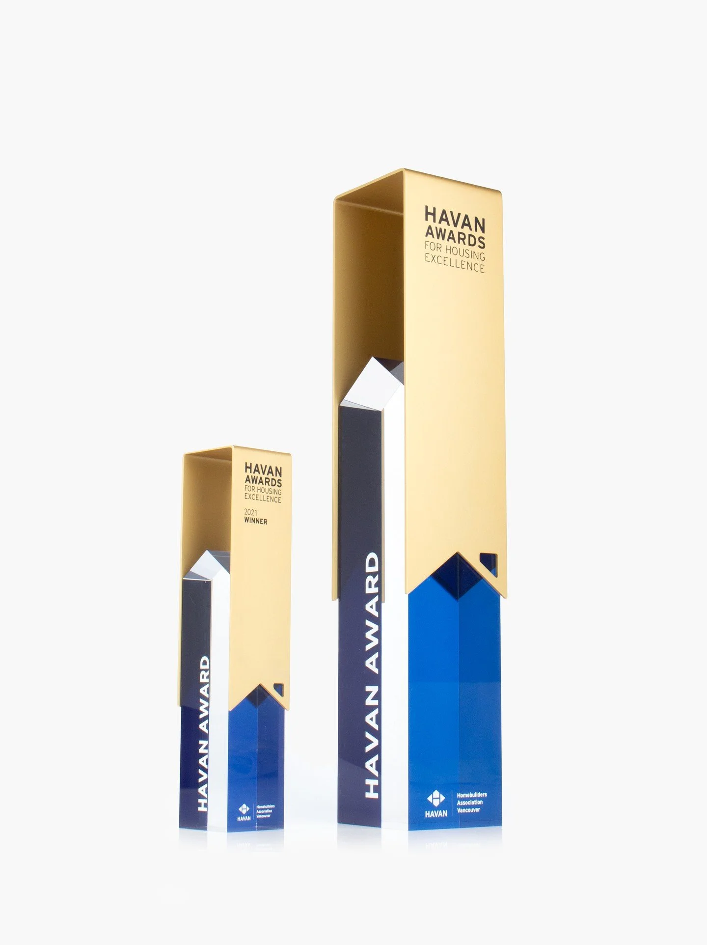 We have been crafting these awards for @havanofficial since 2020. This year came with a twist - the same design in every way, but bigger! Standing a proud 22 inches tall, this token of success is sure to turn heads 👀