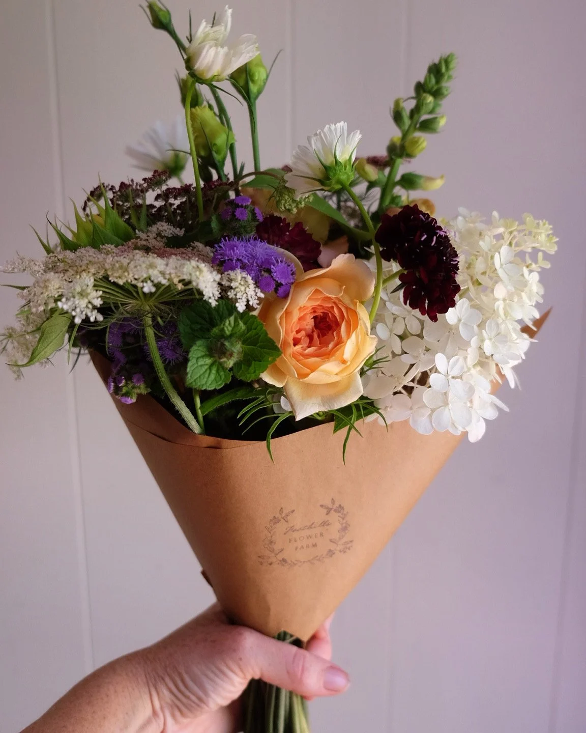 Wrapped bouquet (farm-pick up)