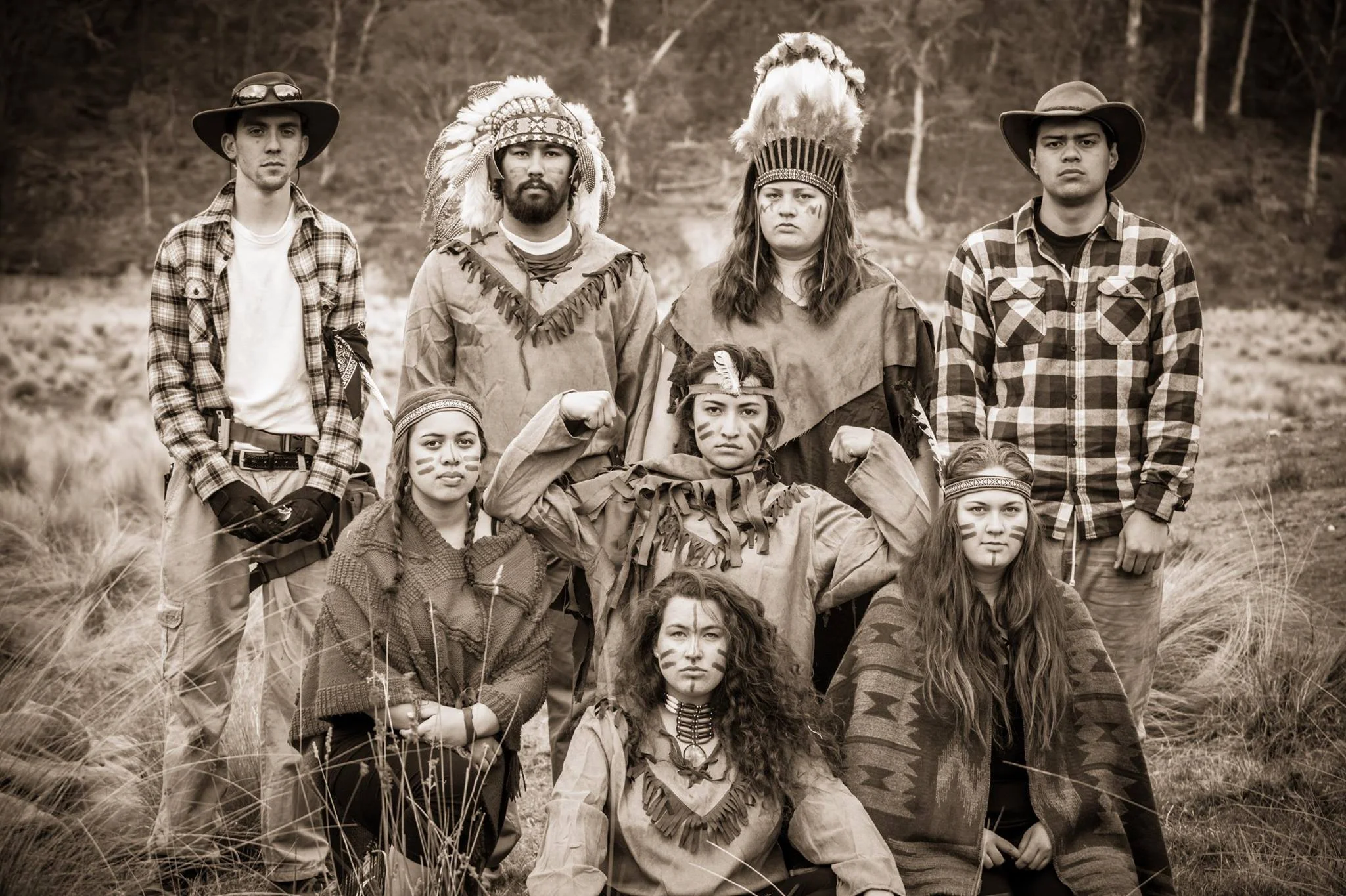 The awesome stake YSA support/re-enactment crew