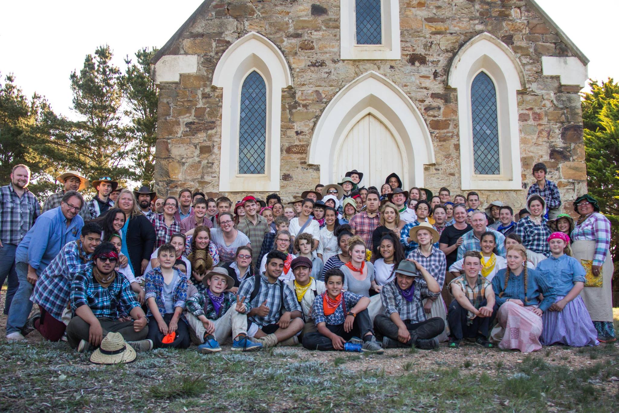 We made it. I love these people.