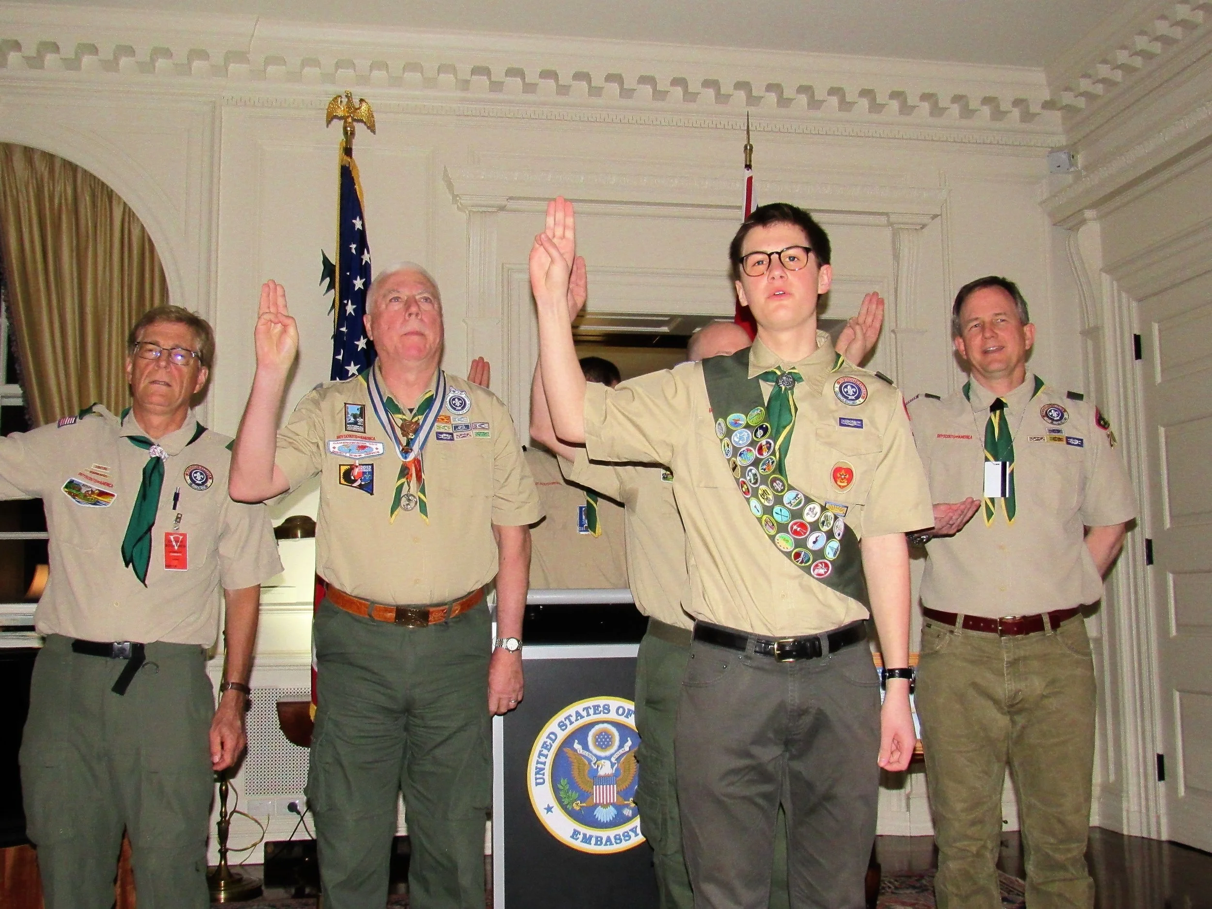 Taking the oath