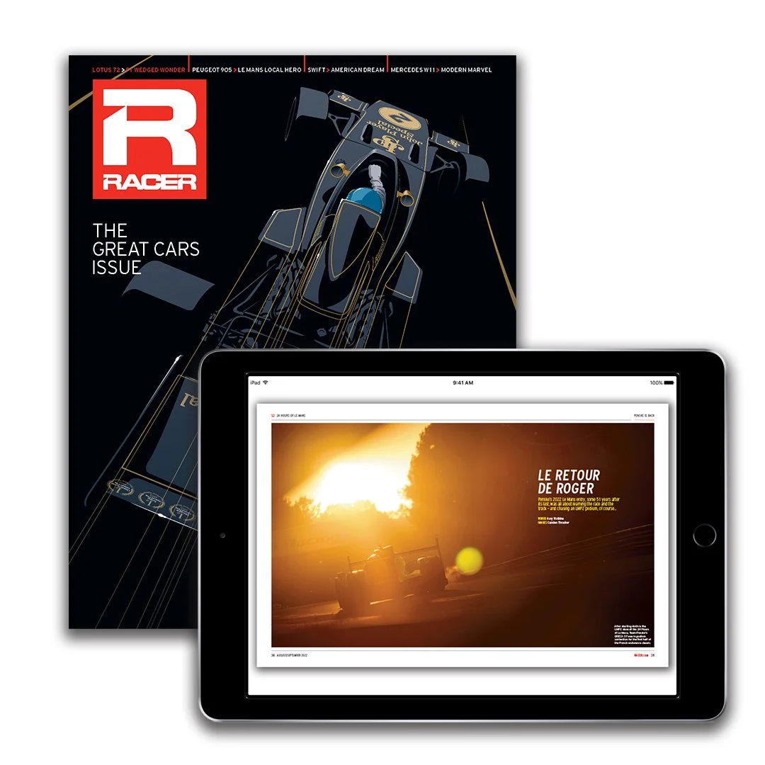 Subscribe — RACER Magazine Information Center