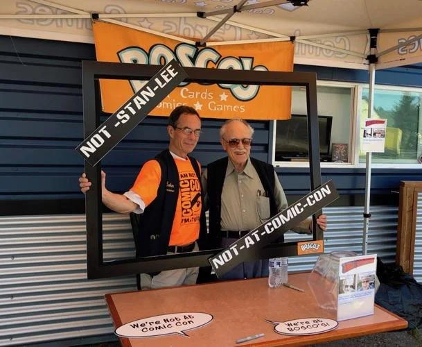 Draw with Post Marks at Bosco's Not-A-Comic-Con