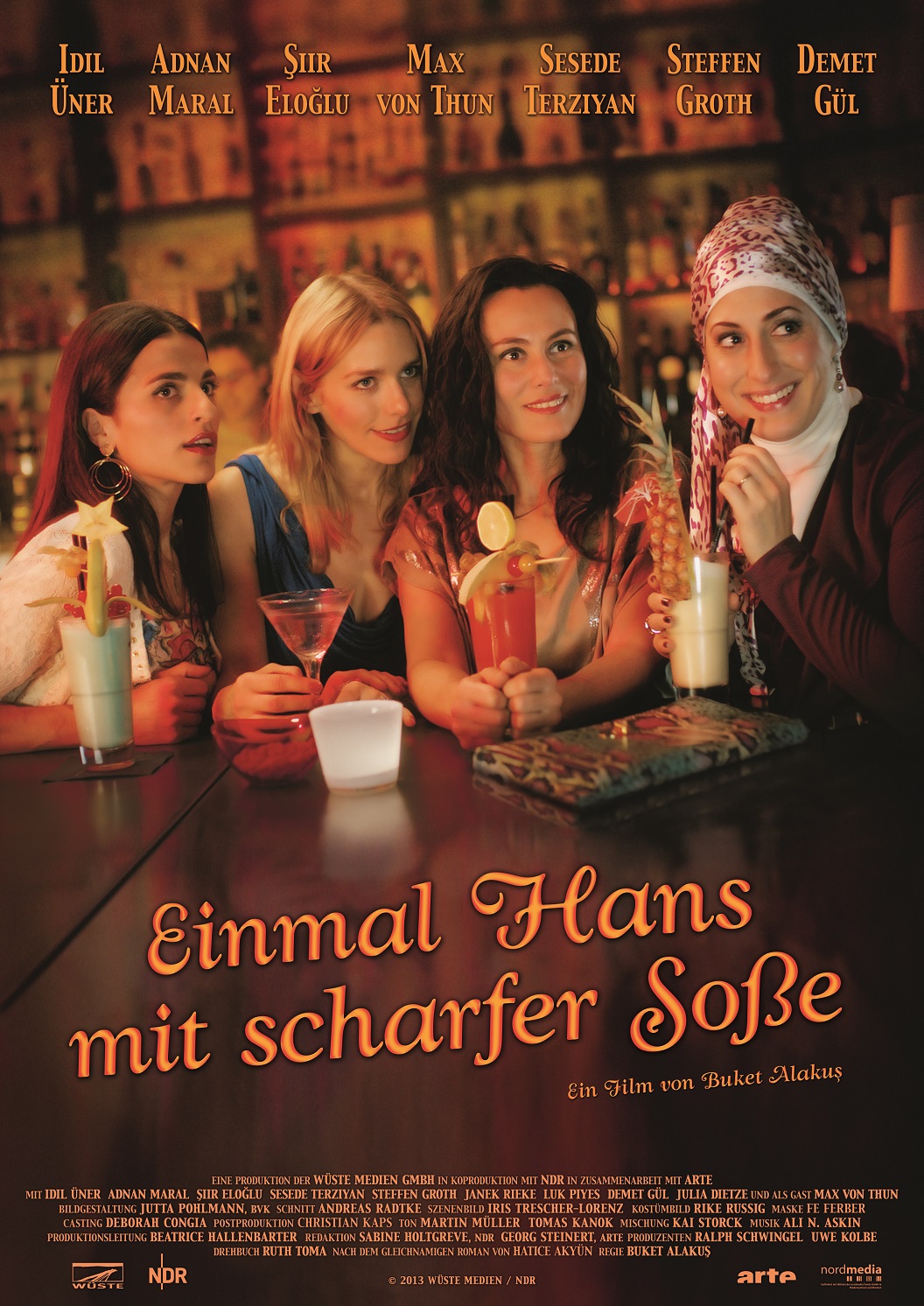 Tomas appears in Buket Alakus' Turkish-German romantic comedy EINMAL HANS MIT SCHARFE SOSSE due to hit the cinemas JUNE 12th 2014. View the trailer here. Excerpt from ArtistNetwork online magazine. http://artistnetwork.de/einmal-hans-mit-scharfer-sose-autorin-hatice-akyun-uber-julia-dietze/ Hatice Akyün:„The adaption of my book (“Einmal Hans mit scharfer Soße”) for the movie is a dream come true. The script is amazing and the actors are more than I could have dreamed of. The story is modern, romantic and very funny. The director Buket Alakus put a lot of commitment into the movie. She is an awesome director whose Turkish soul and German craft made the movie a very special piece. I met Julia Dietze for the first time at the premiere of “Einmal Hans mit scharfer Soße”. I swear – as the Turkish would say – I thought I would meet my longtime friend Julia. Julia has beautiful blonde hair and sparkling blue eyes. But most of all she has (just like the “real” Julia) a Turkish soul. Her acting skills in “Einmal Hans mit scharfer Soße” are refreshing and authentic. She has to take part in the sequel as well.” P.S. The sequel was just published: “I kiss you, Kismet” – for everyone, who wants even more German-Turkish stories. This is our book recommendation of the month.