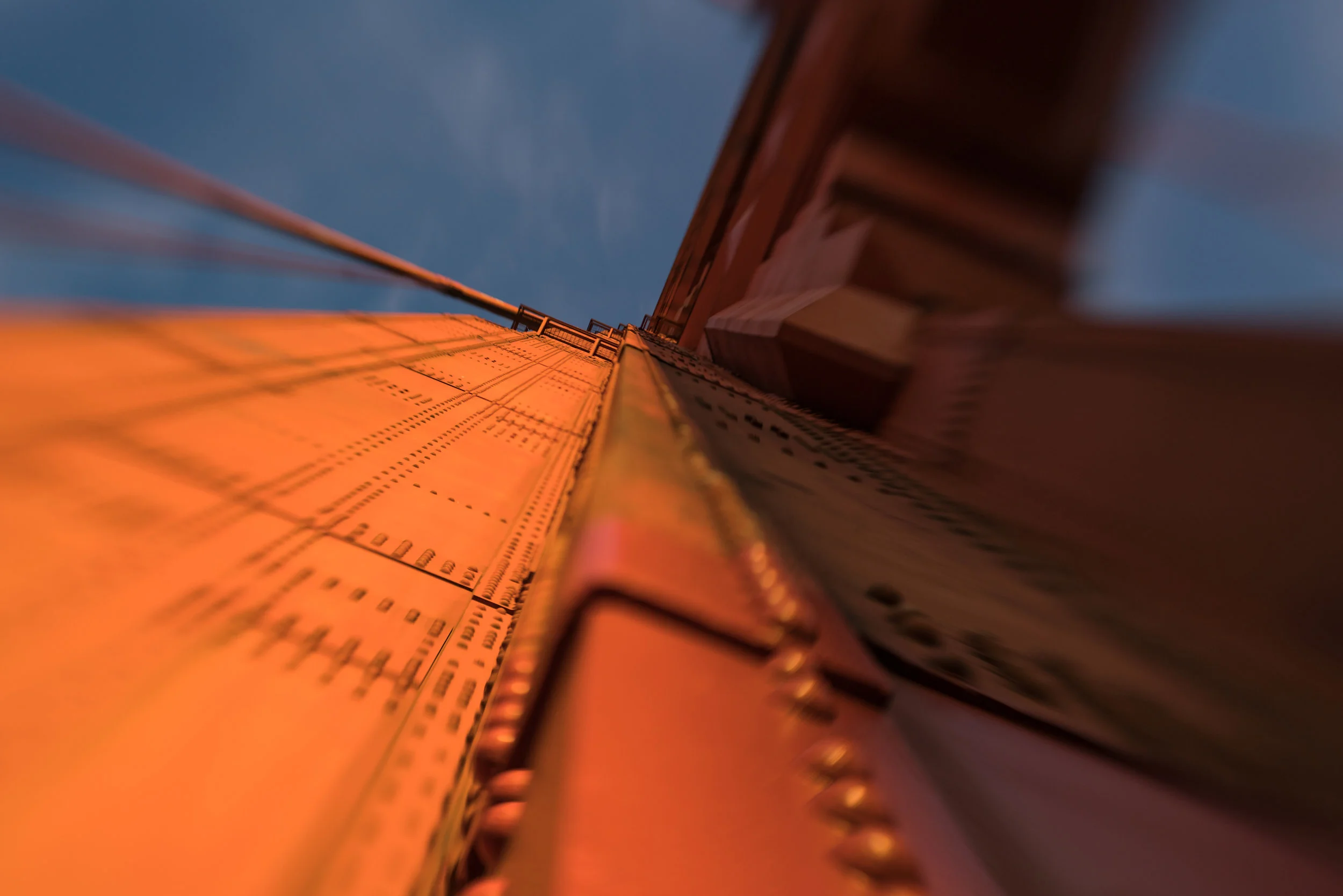 Looking up is easier?